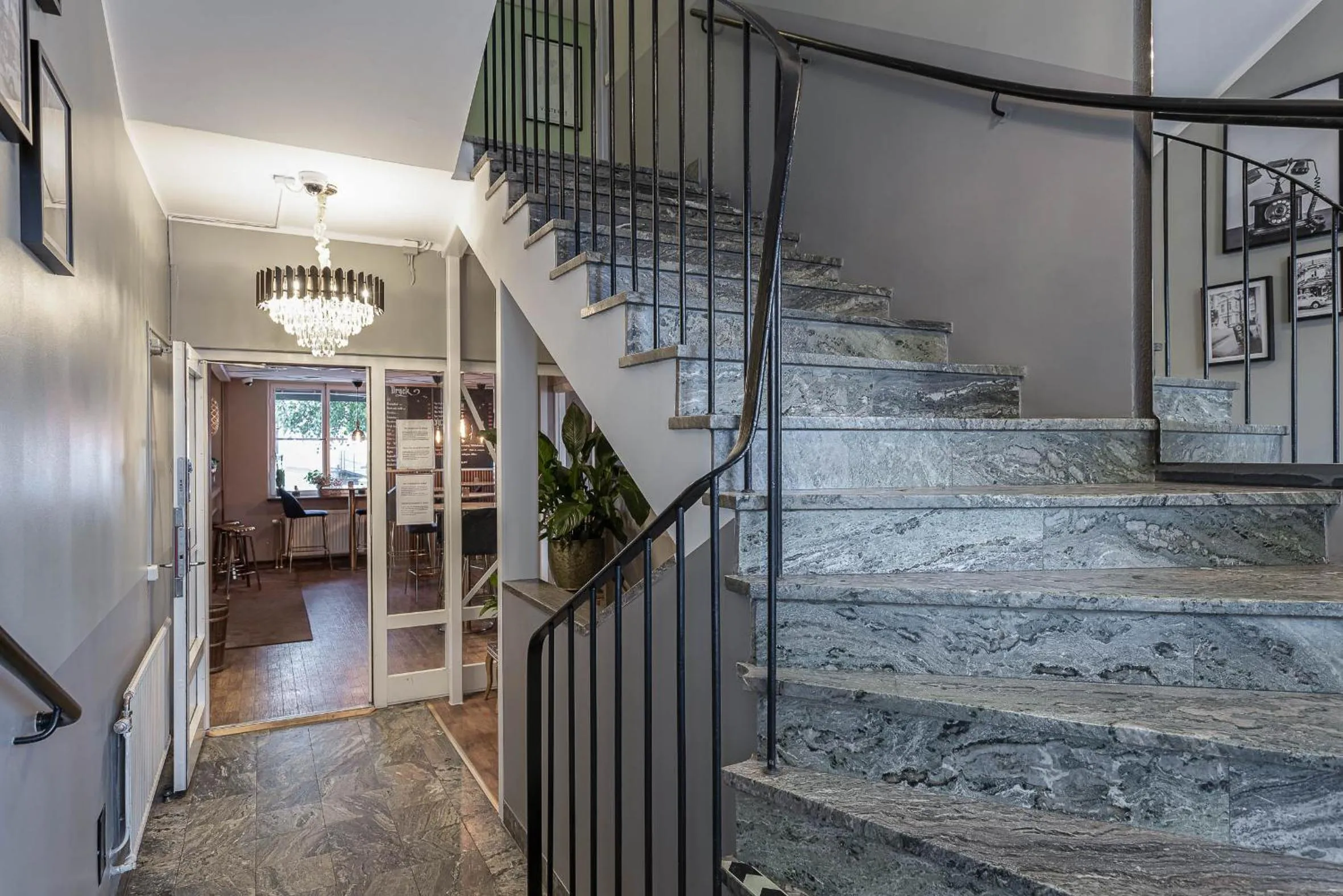 Facade/entrance in Hotell Arkad