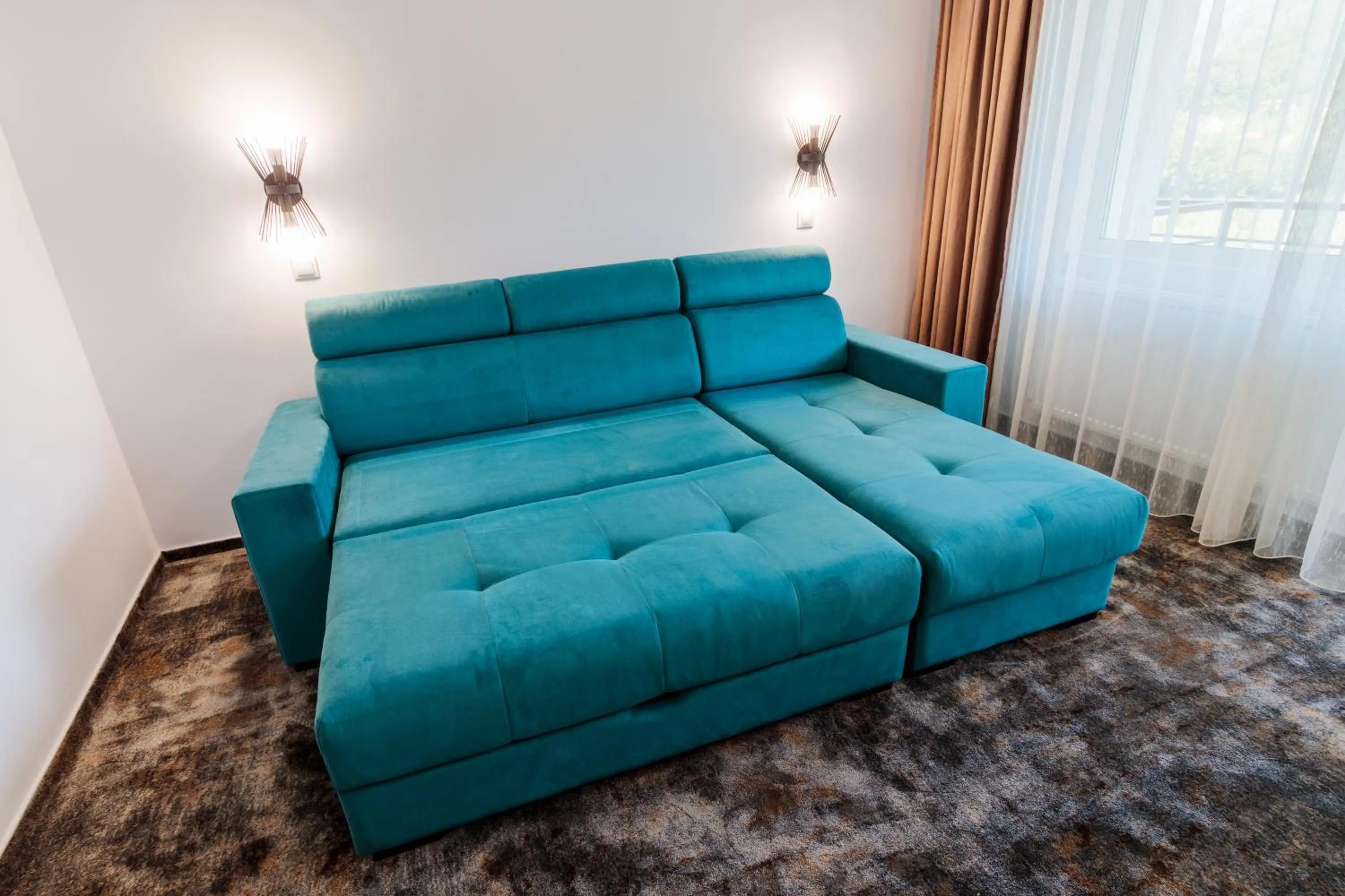 Living room in Hotel Orizont Cozia