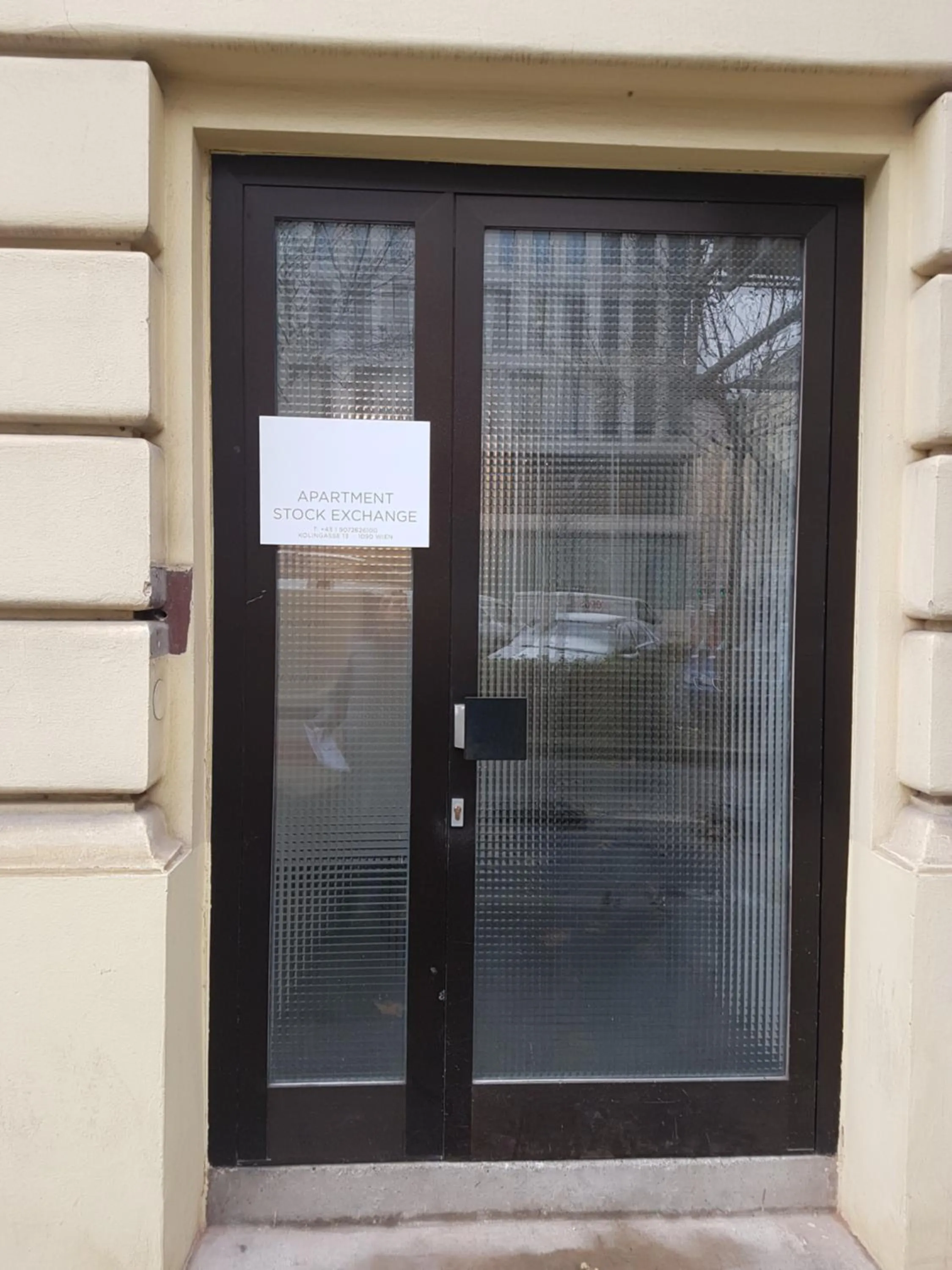 Facade/entrance in Schottenring City Stock Exchange Apartments