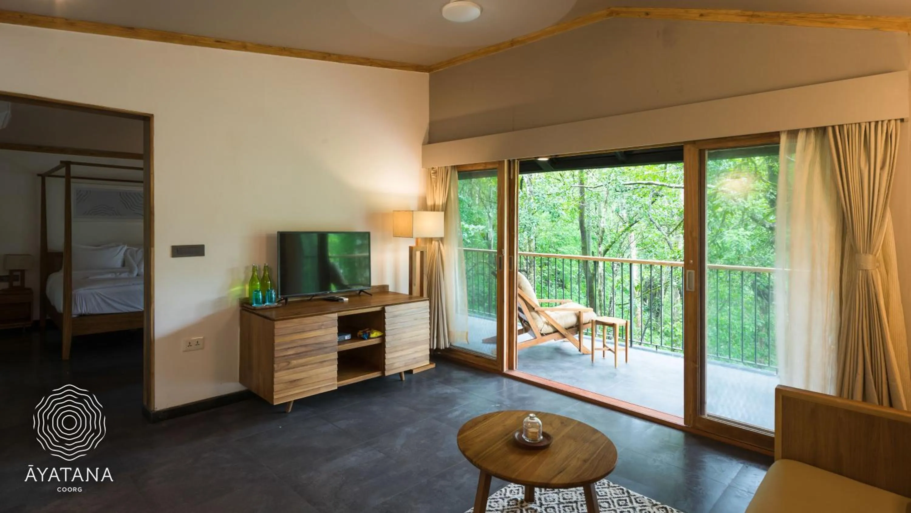 Living room in Ayatana Coorg