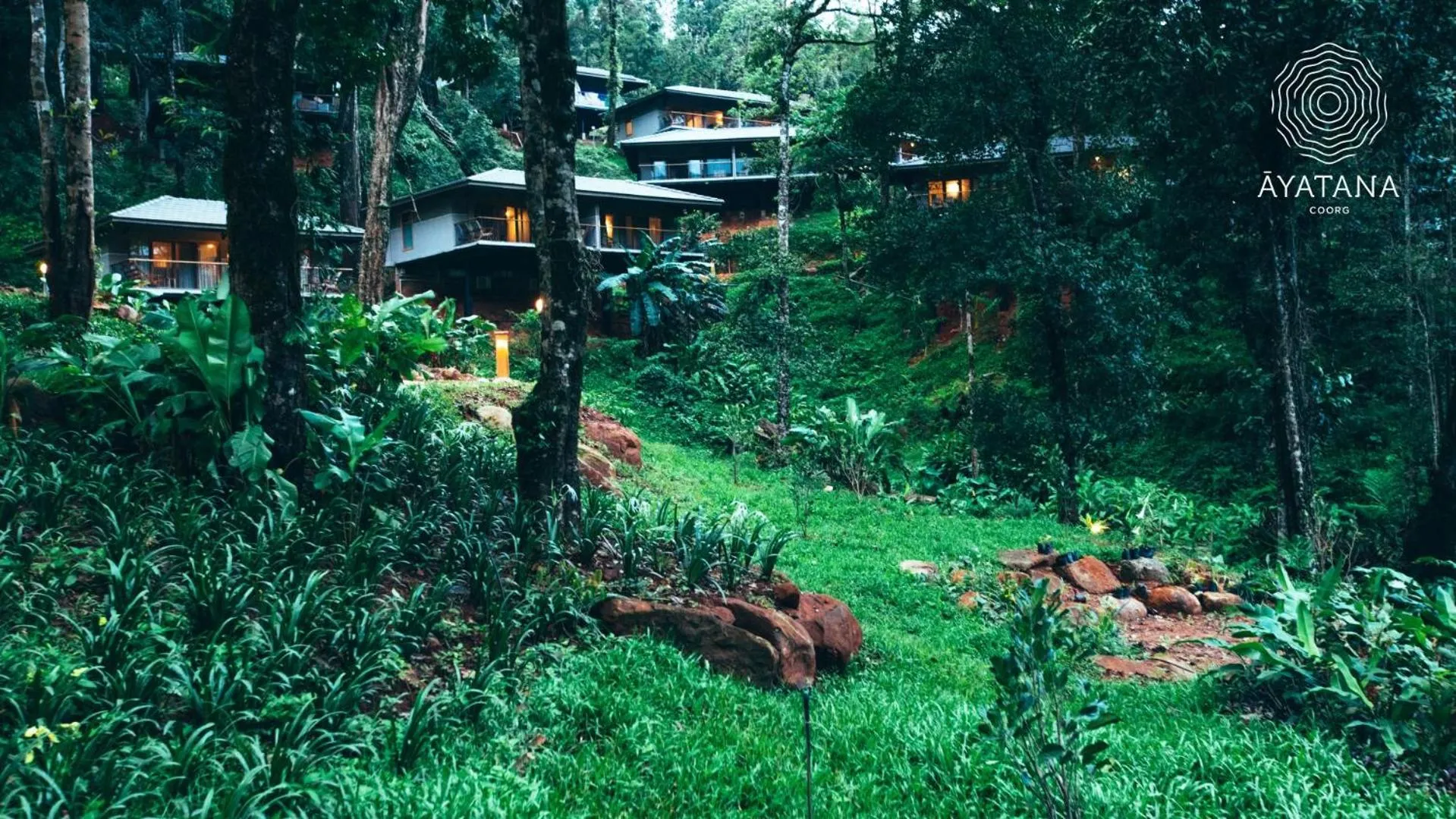 Garden in Ayatana Coorg