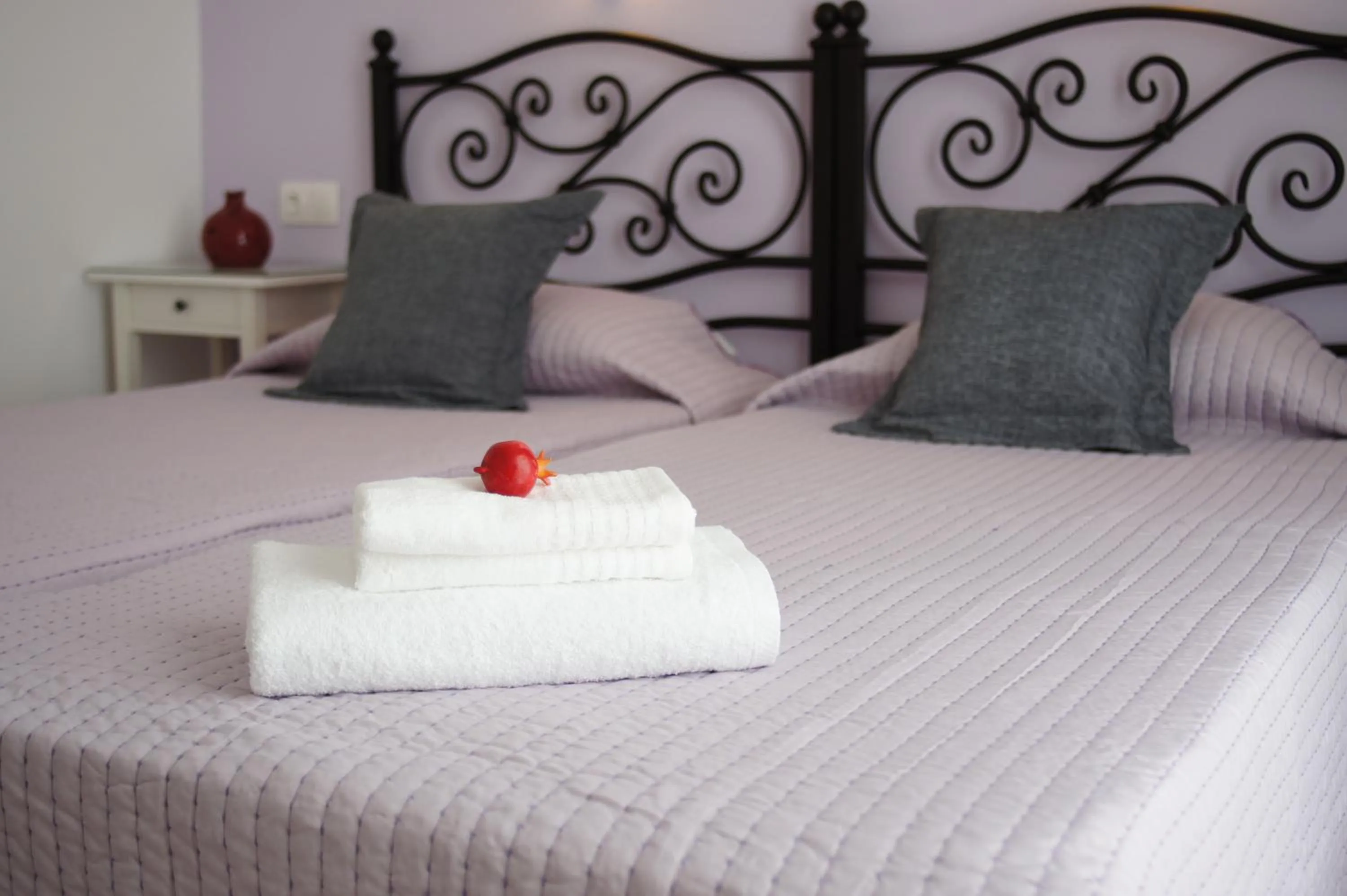 Bedroom, Bed in Hotel Cyclades