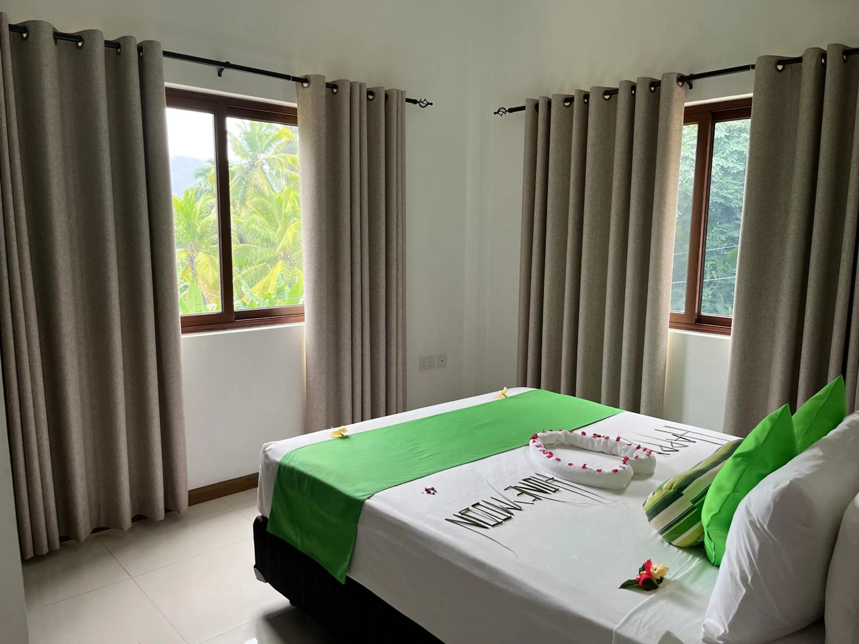 Bed in Kanasuk Self catering Apartments