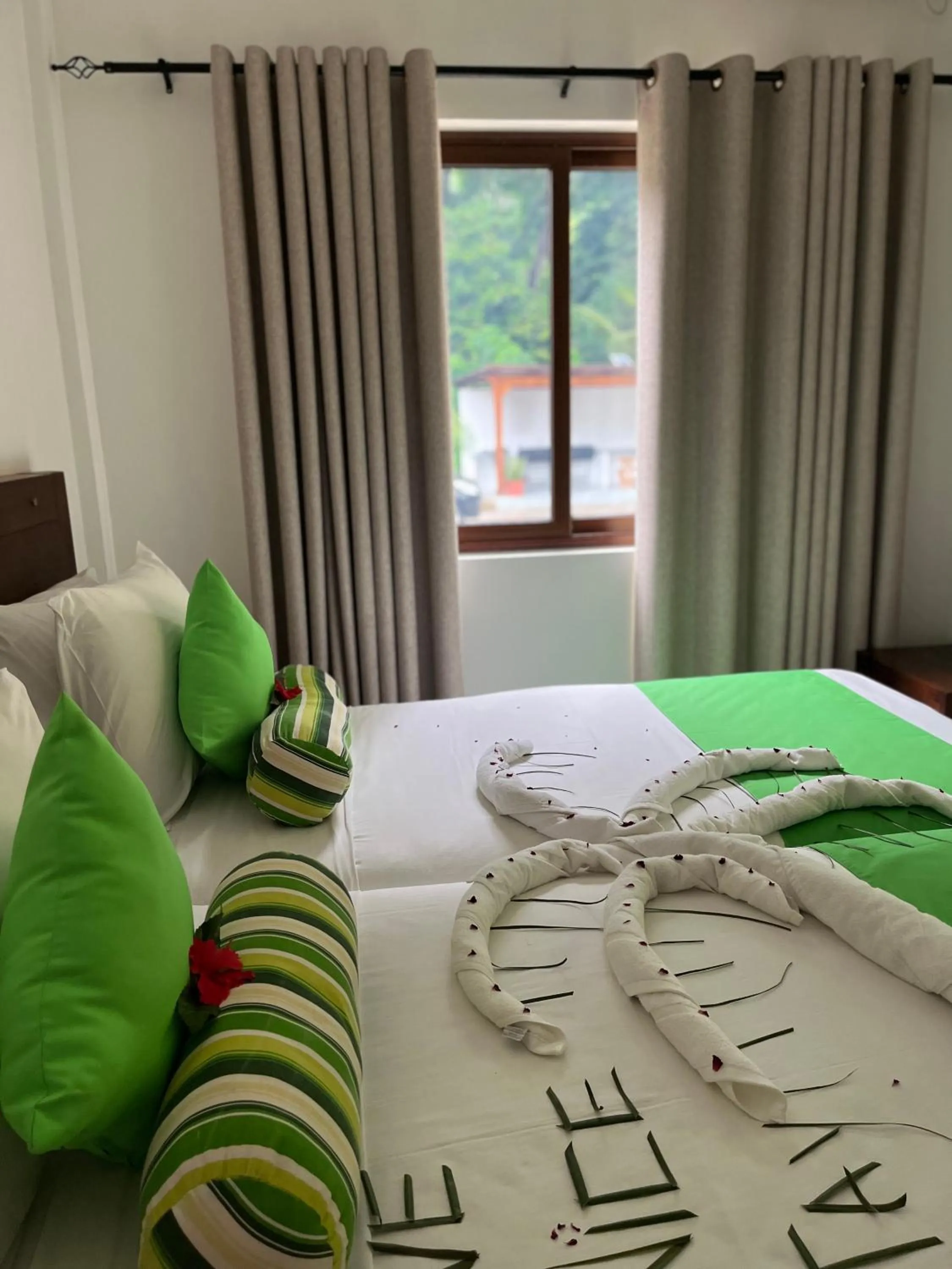 Bed in Kanasuk Self catering Apartments