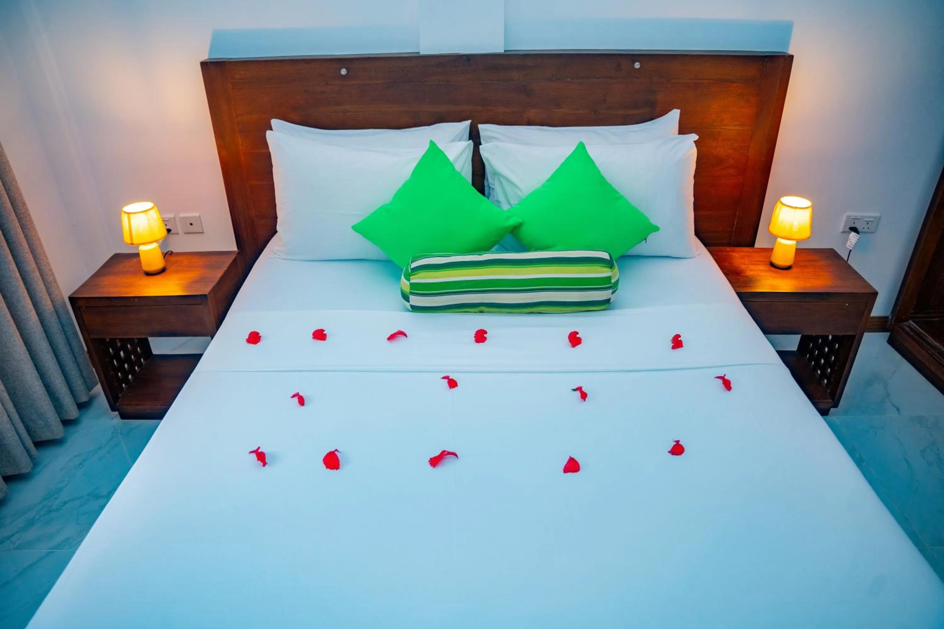 Bed in Kanasuk Self catering Apartments