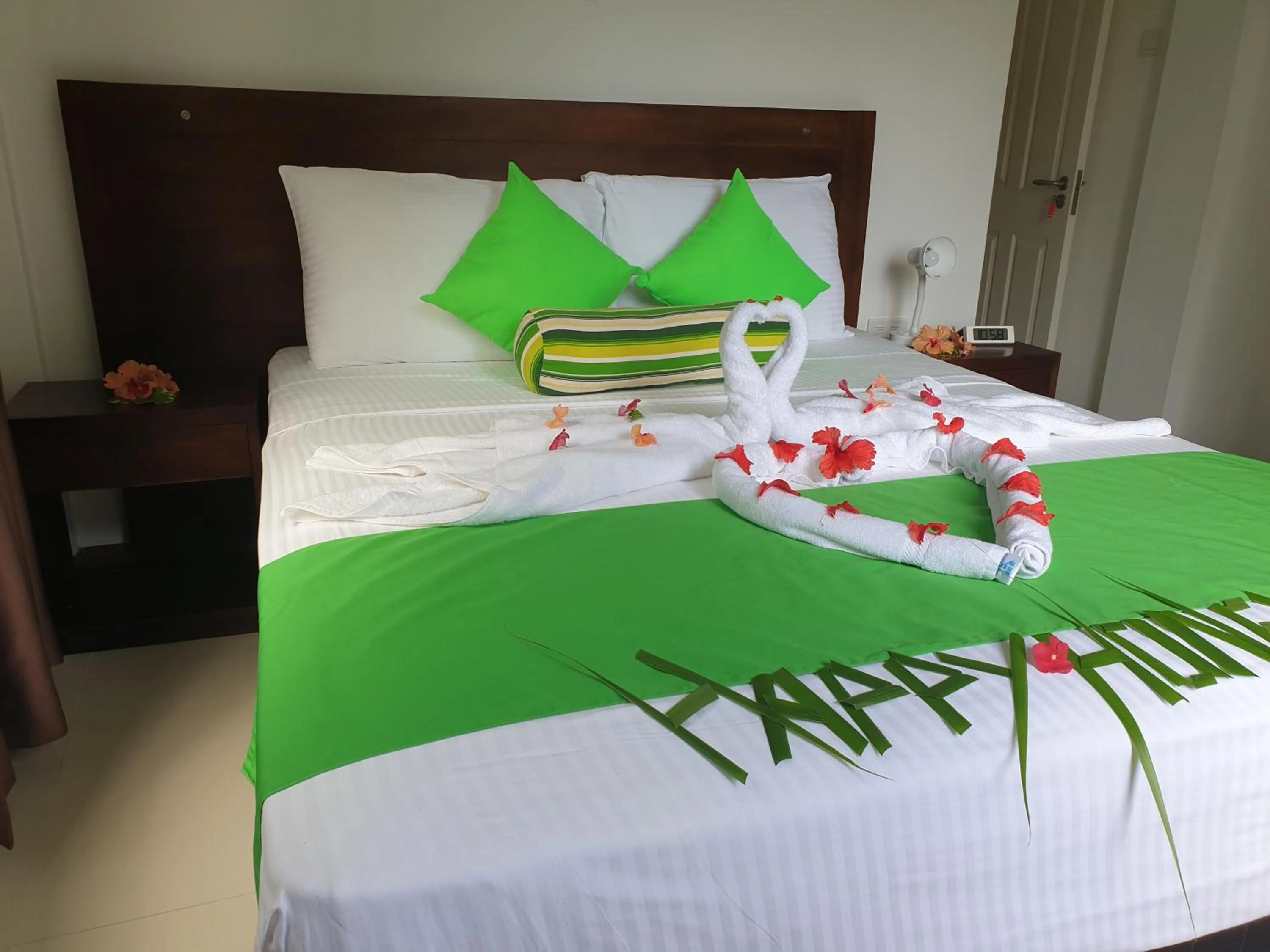 Bed in Kanasuk Self catering Apartments