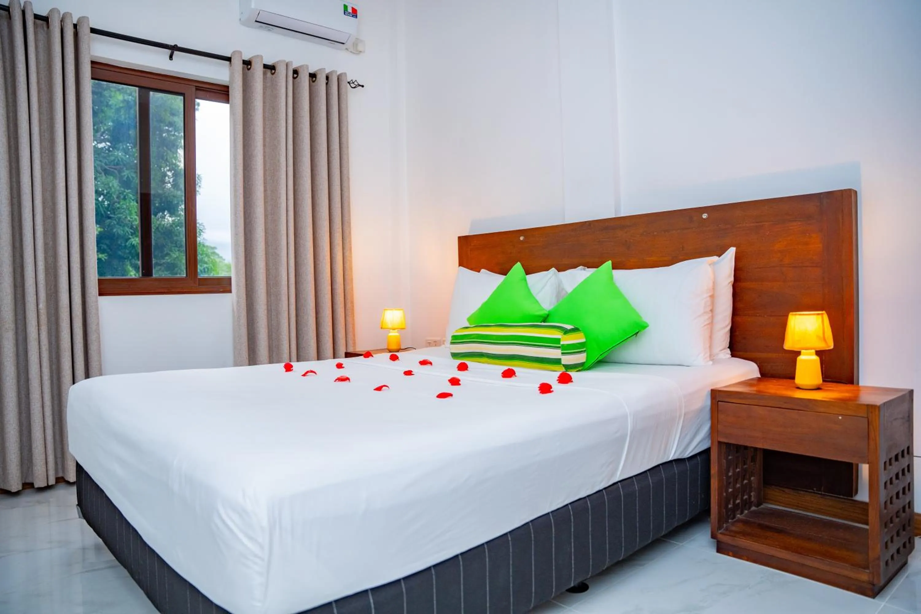 Bed in Kanasuk Self catering Apartments