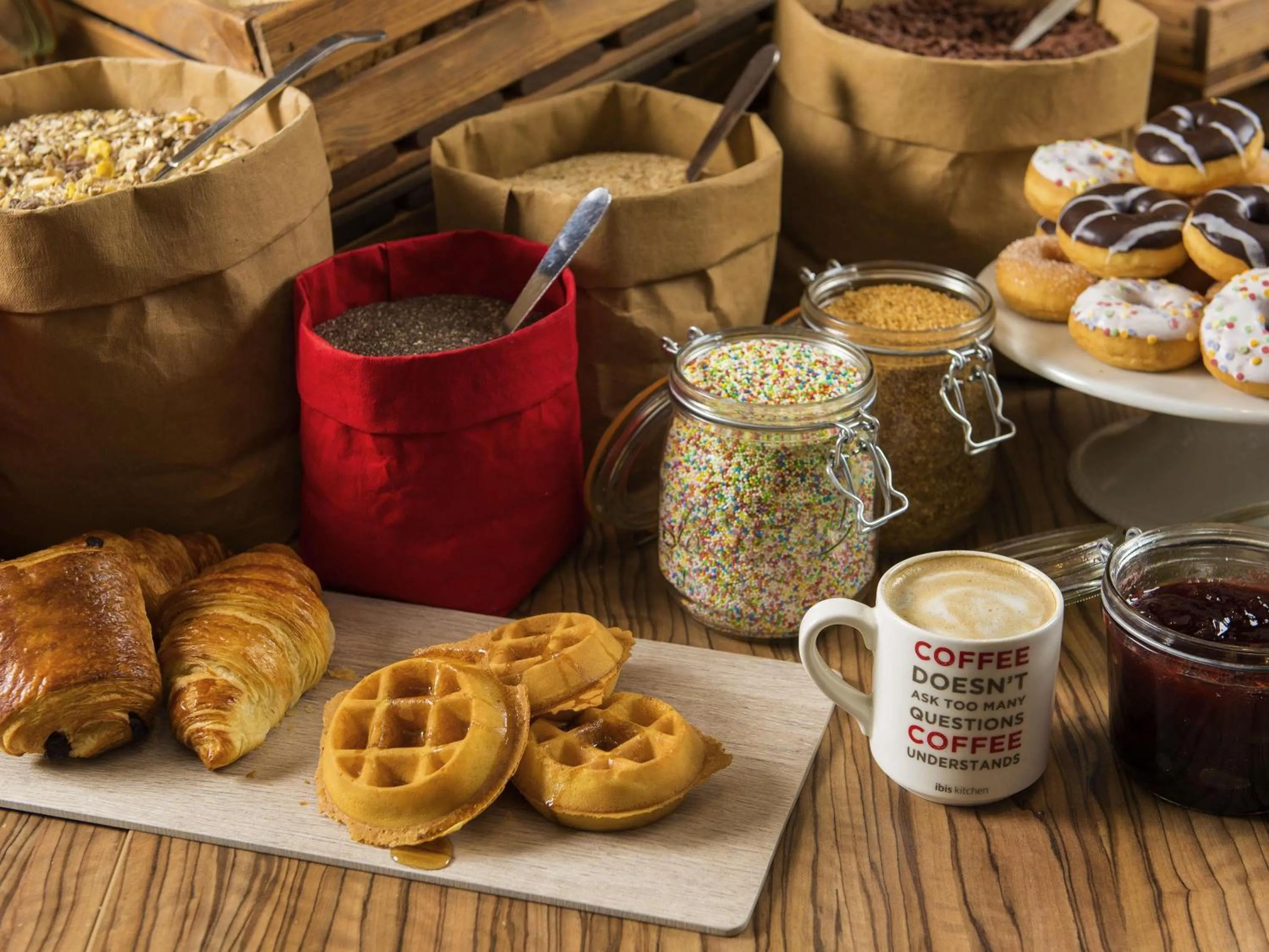 Breakfast in Ibis Lleida