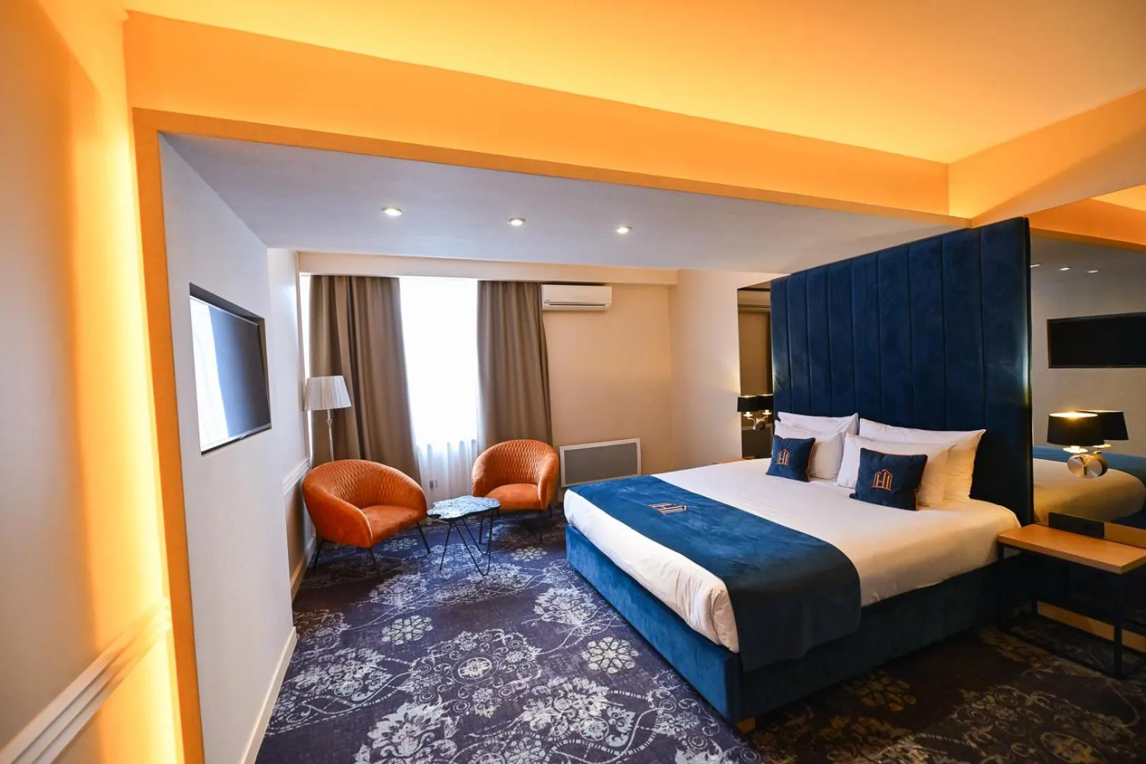 Bedroom, Bed in Hotel Ideja