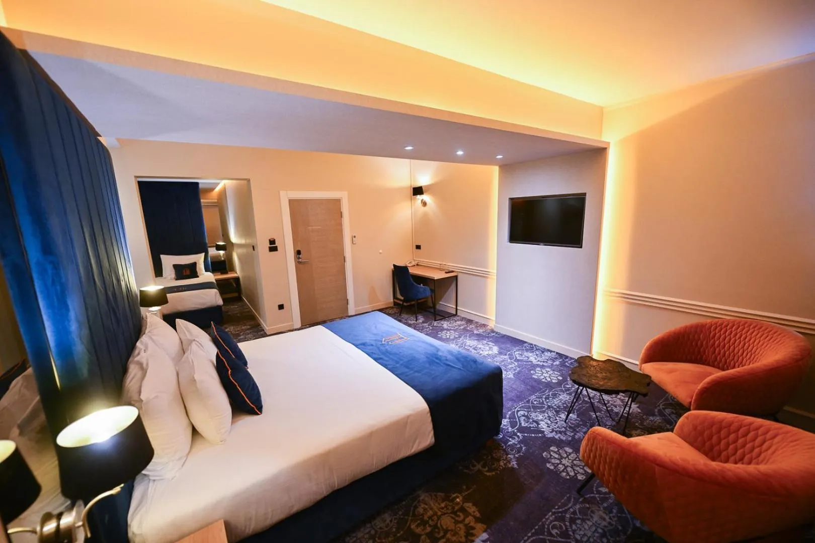 Bedroom, Bed in Hotel Ideja