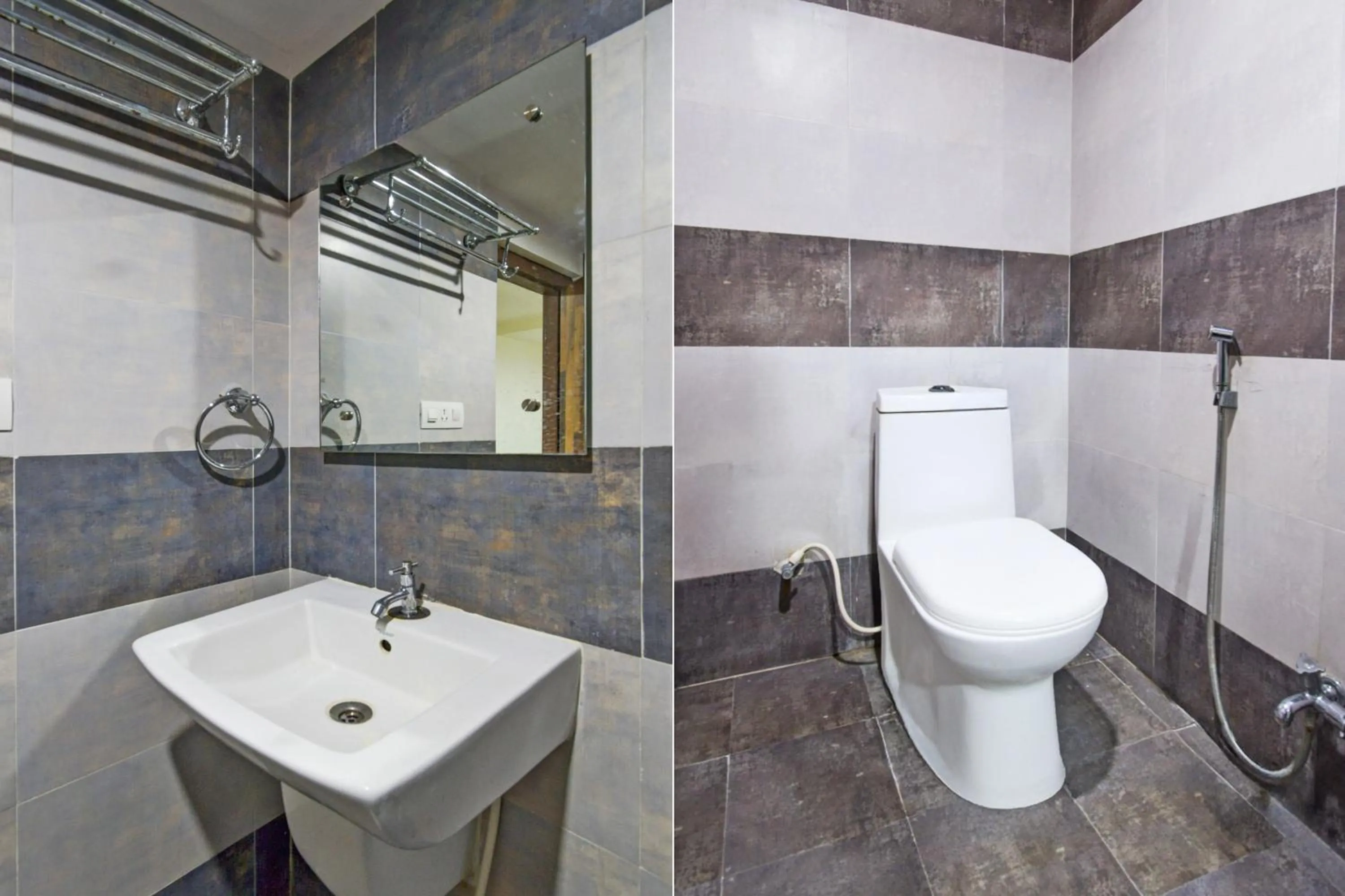 Bathroom in Super Townhouse Vanasthalipuram Formerly Hotel Surabhi