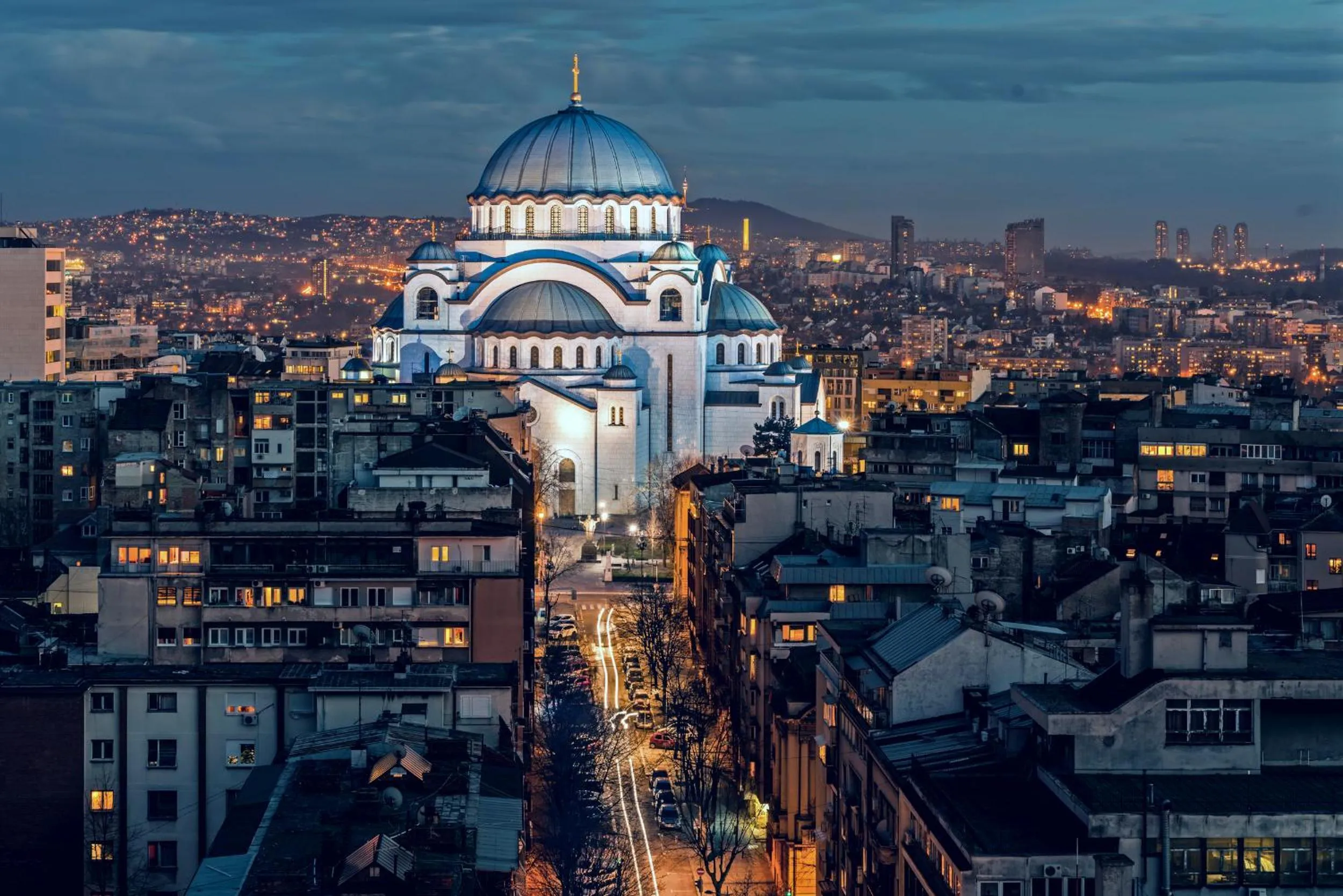 Nearby landmark in Hotel Slavija