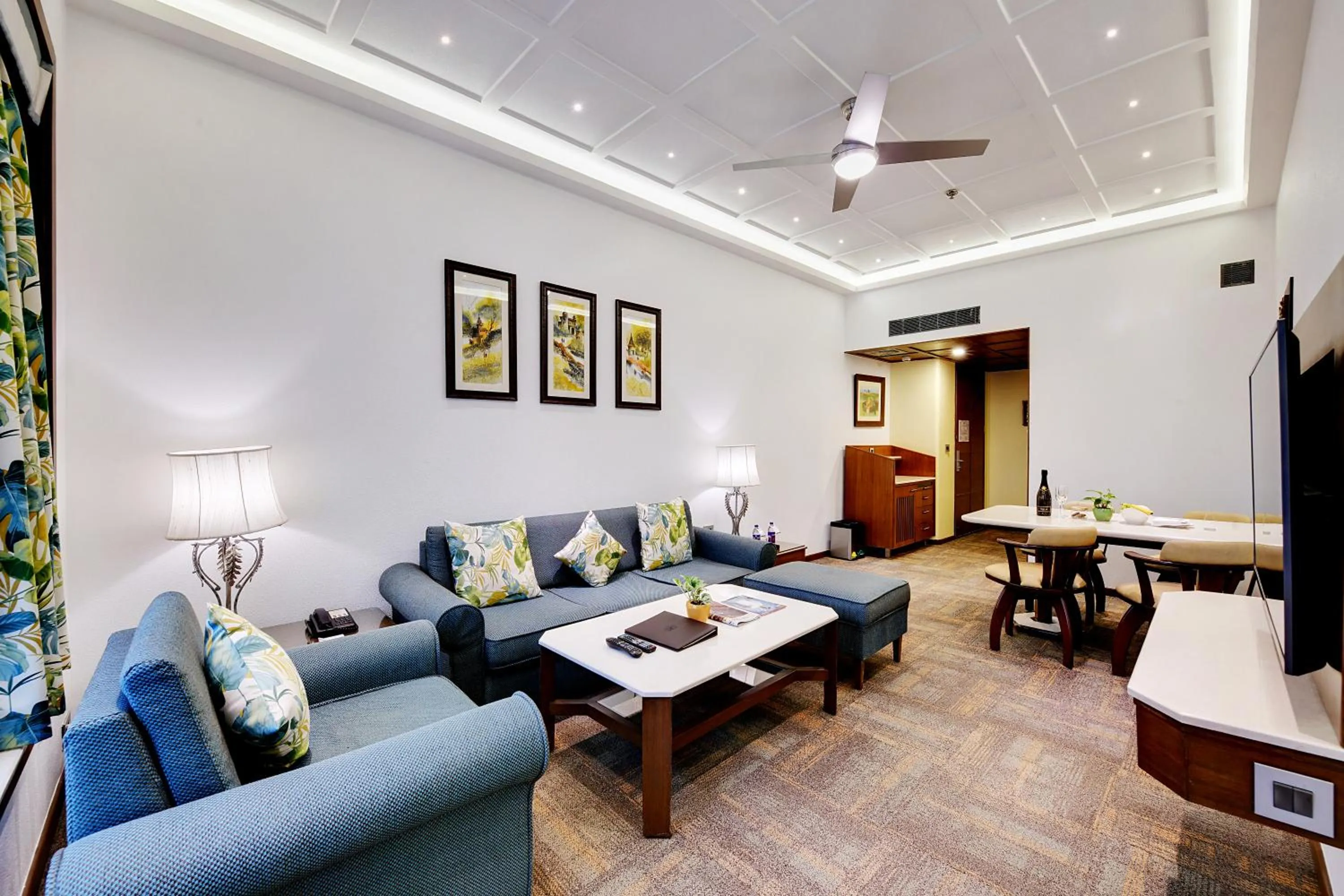 Seating area in E-Square The Fern Pune, Series by Marriott