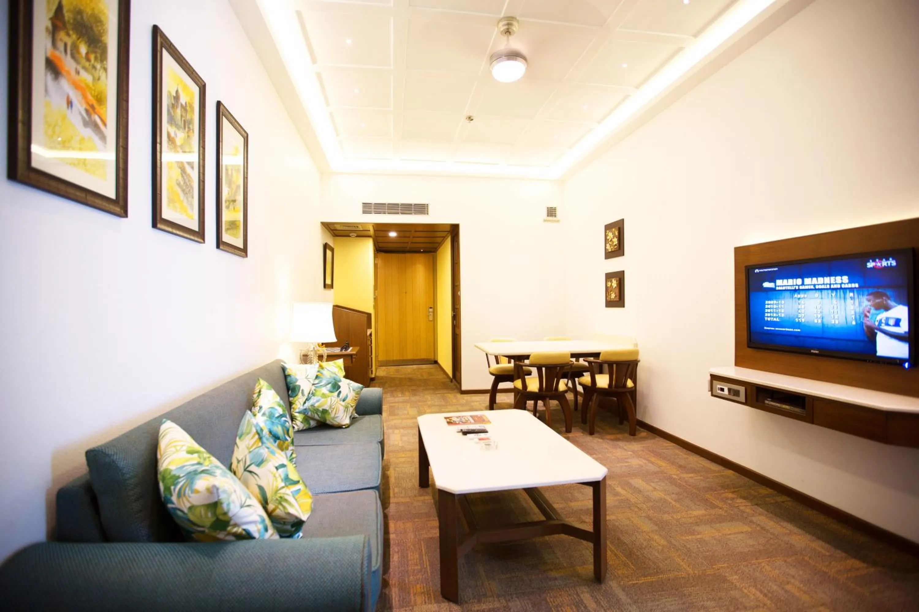 Living room in E-Square The Fern Pune, Series by Marriott