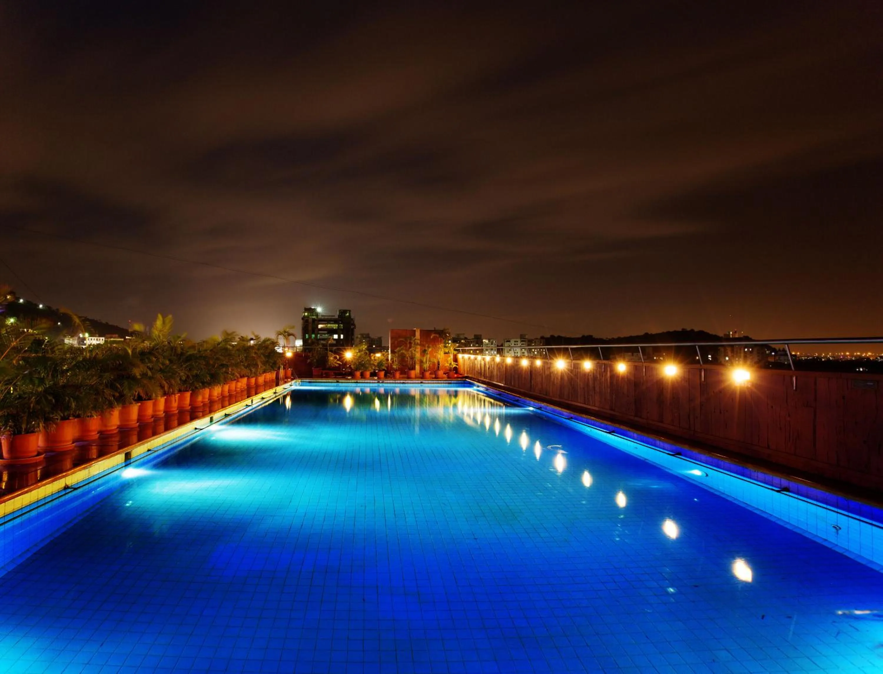 Swimming pool in E-Square The Fern Pune, Series by Marriott