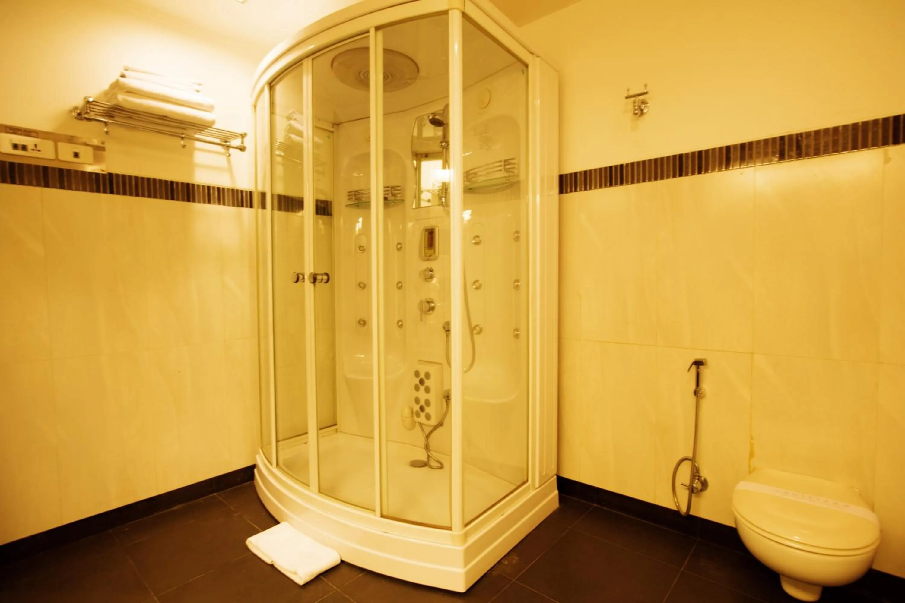 Bathroom in E-Square The Fern Pune, Series by Marriott