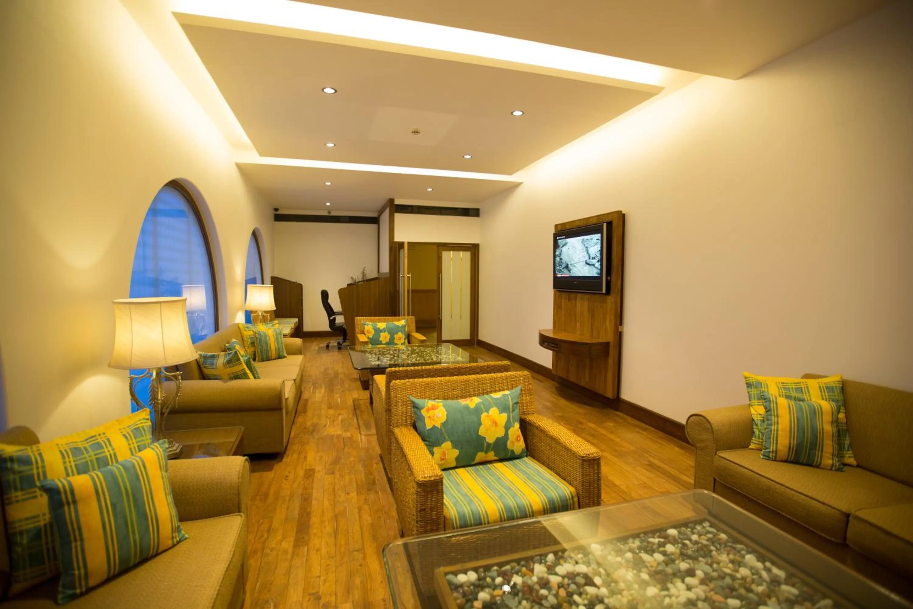 Living room in E-Square The Fern Pune, Series by Marriott