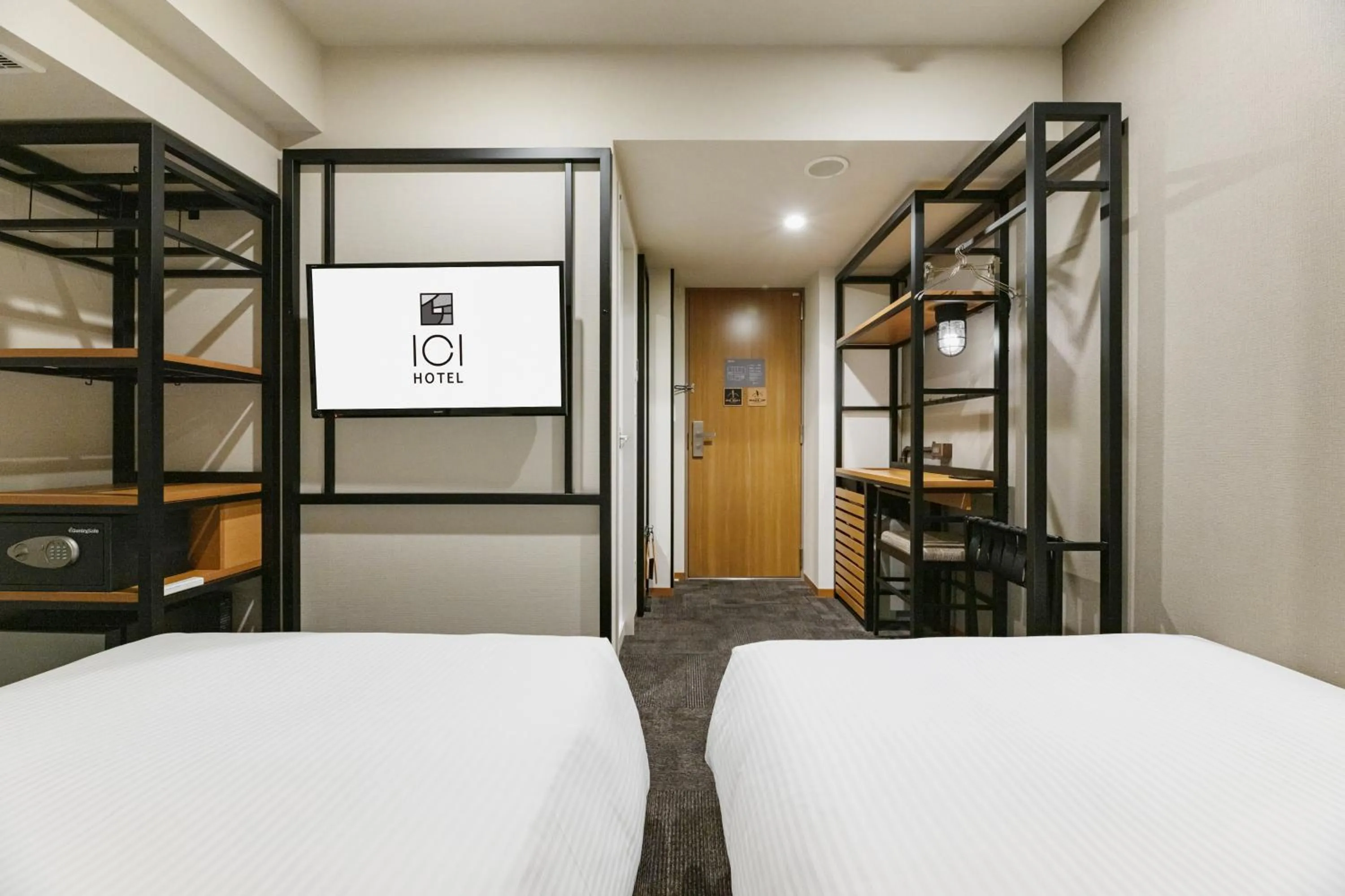 Bed in ICI HOTEL Asakusabashi