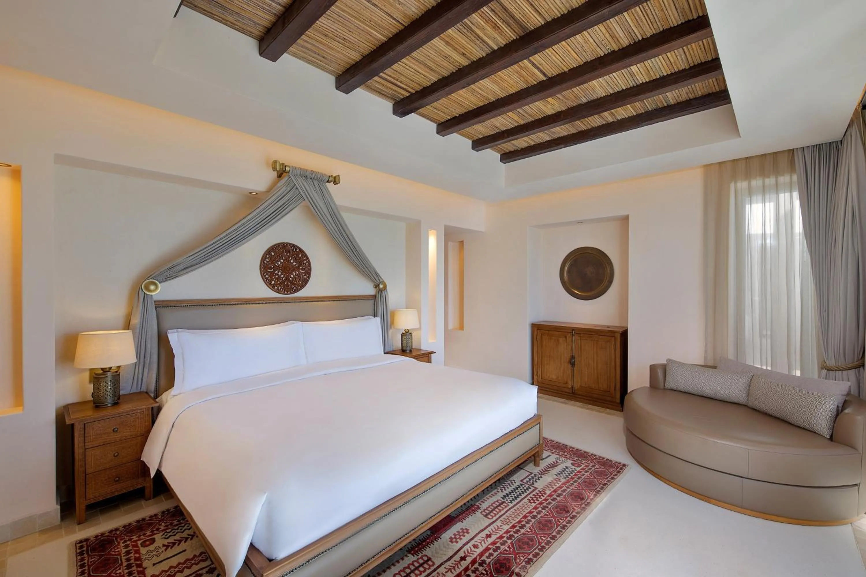 Bedroom, Bed in Al Wathba, a Luxury Collection Desert Resort & Spa, Abu Dhabi