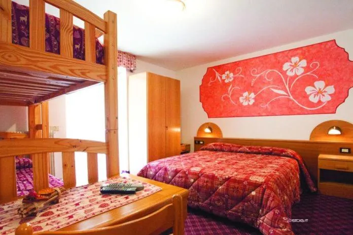 Bedroom, Bed in Hotel Ristorante Milano