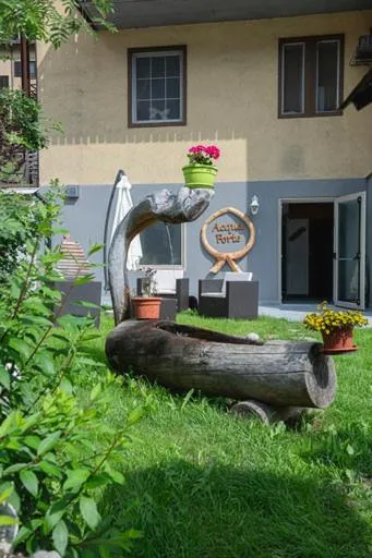 Garden in Hotel Ristorante Milano