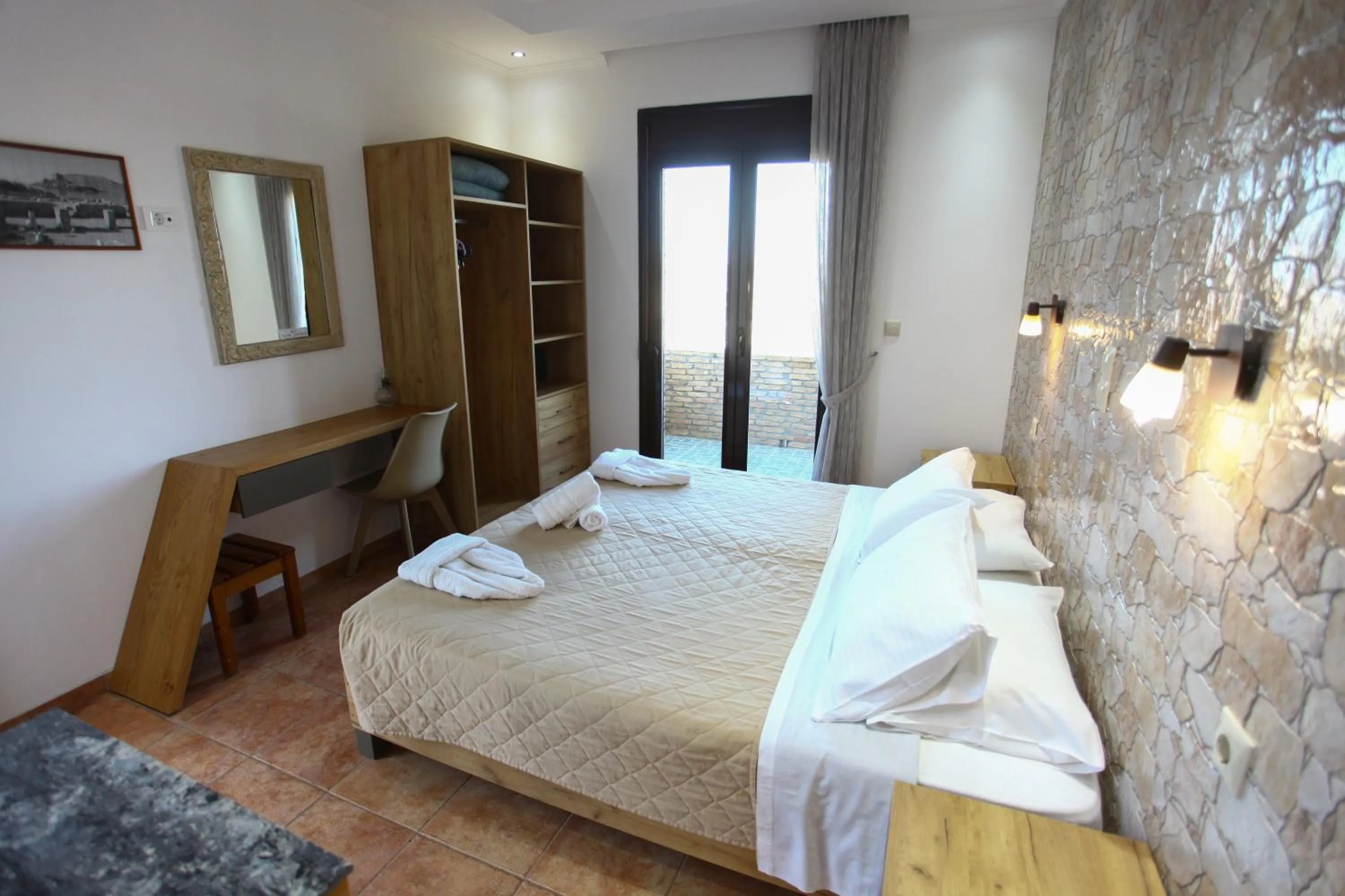 Bed in Panorama Studios