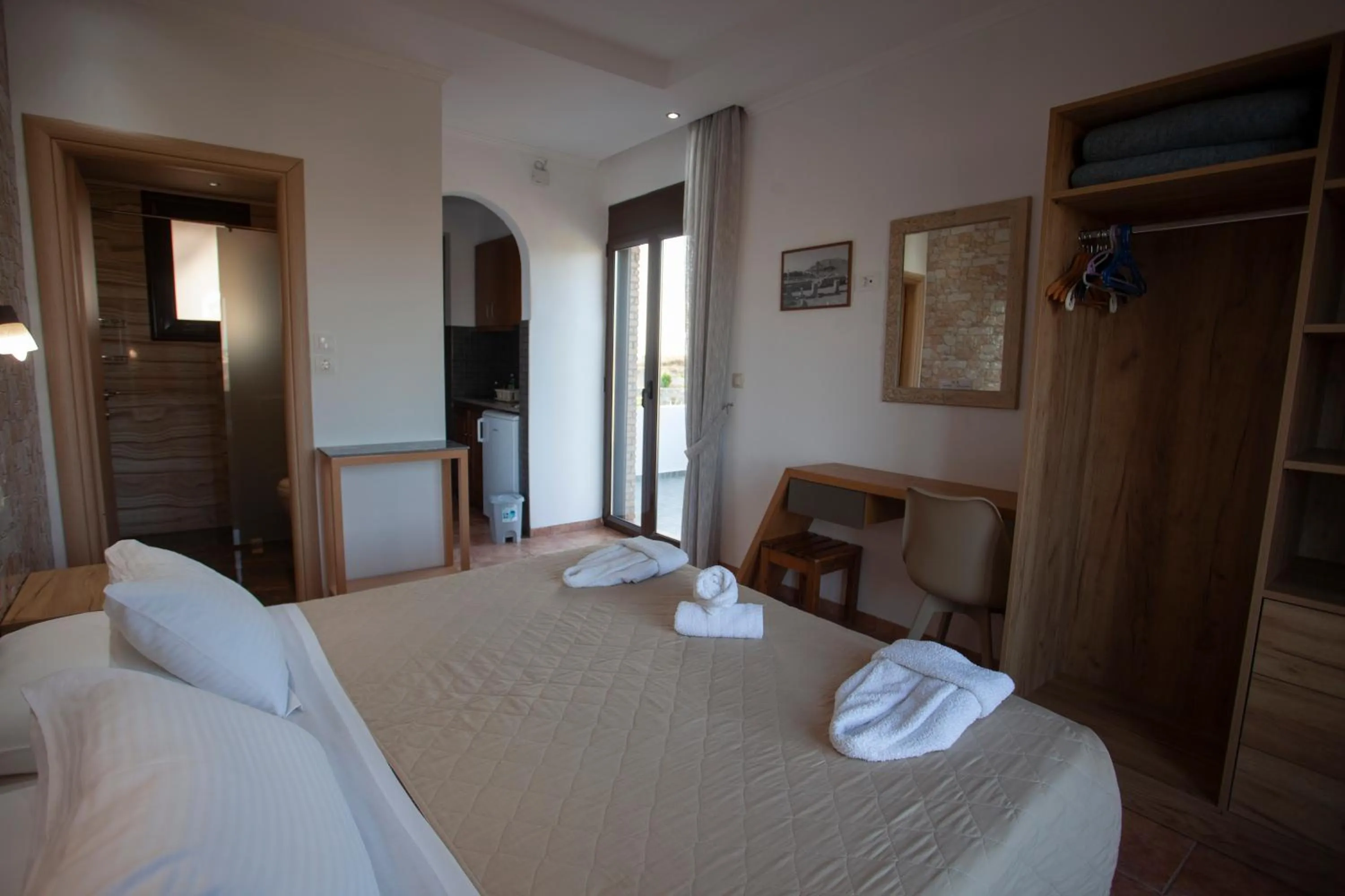 Bed in Panorama Studios