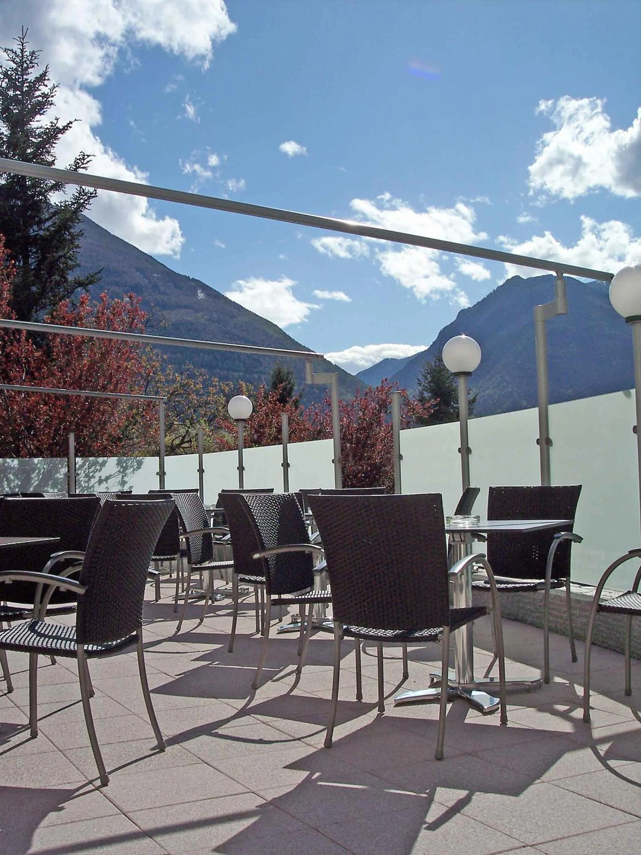 Balcony/Terrace in Hotel Vermoi