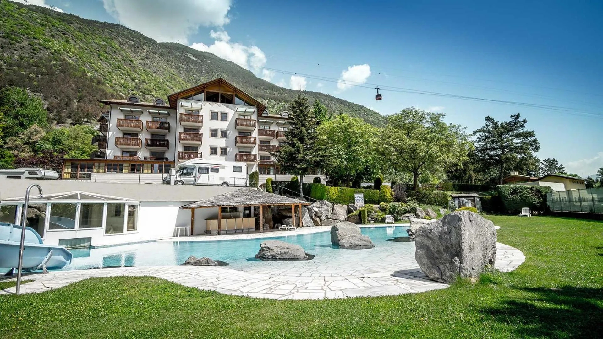 Property building in Hotel Vermoi