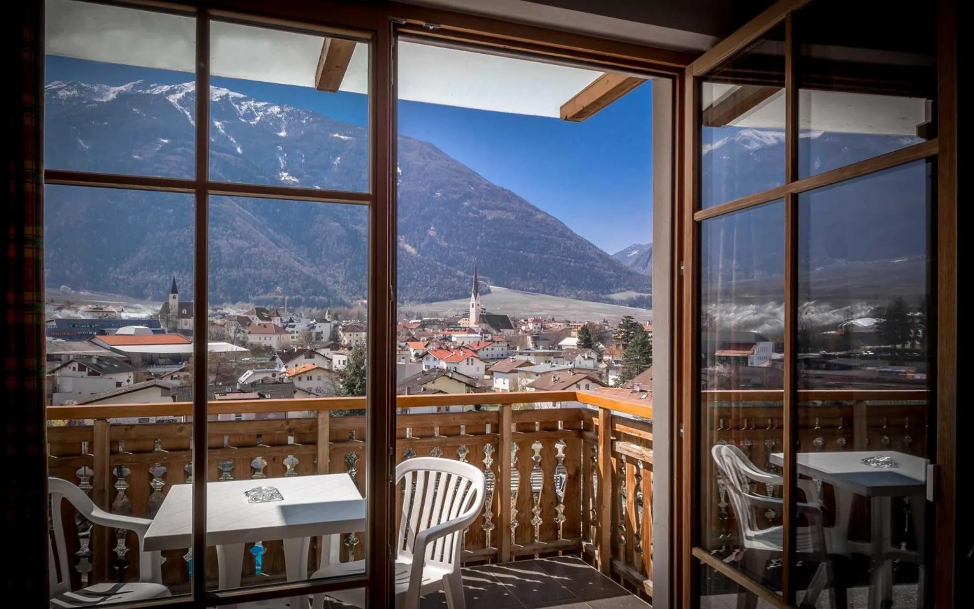 Balcony/Terrace in Hotel Vermoi