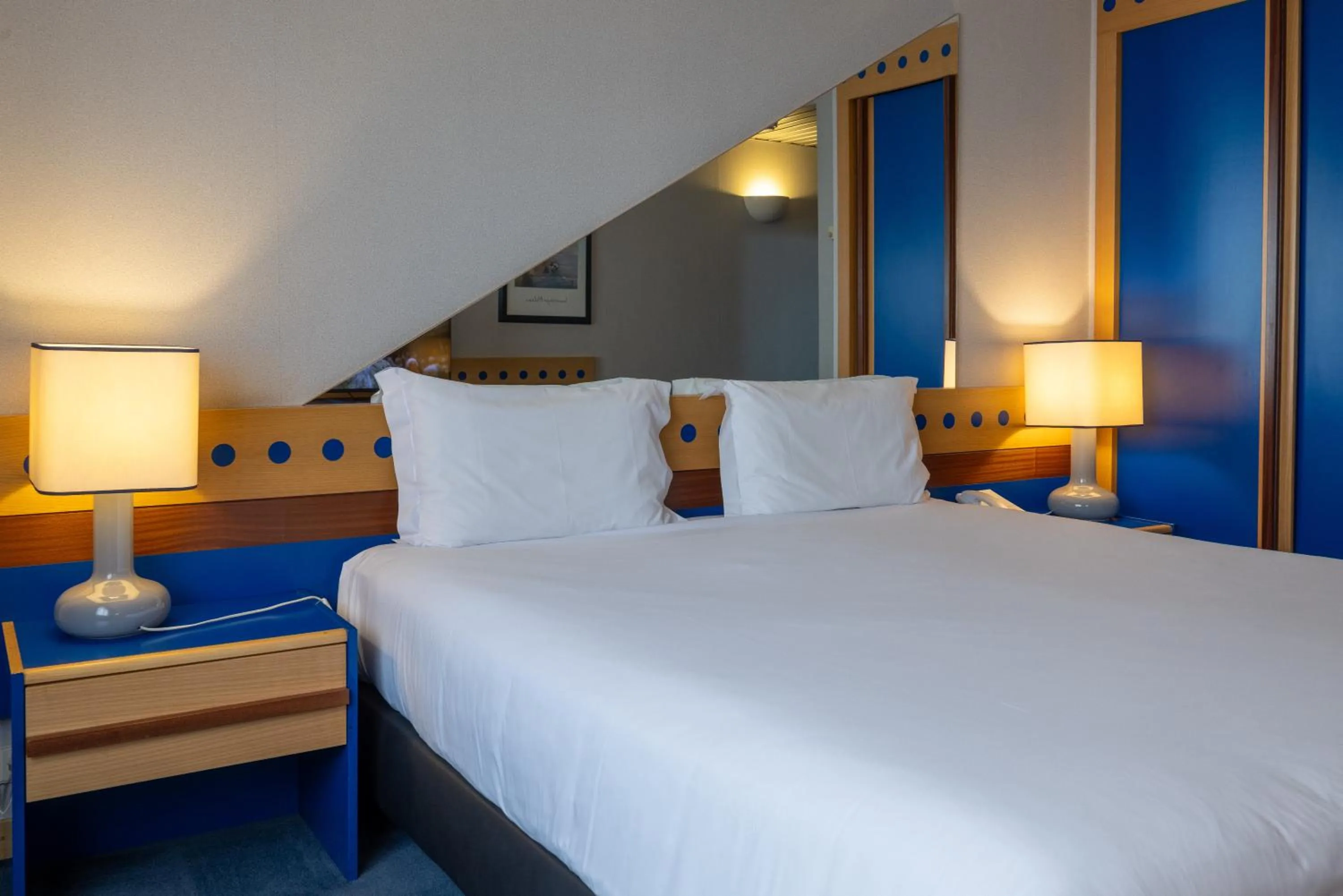 Bed in Hotel 3K Barcelona