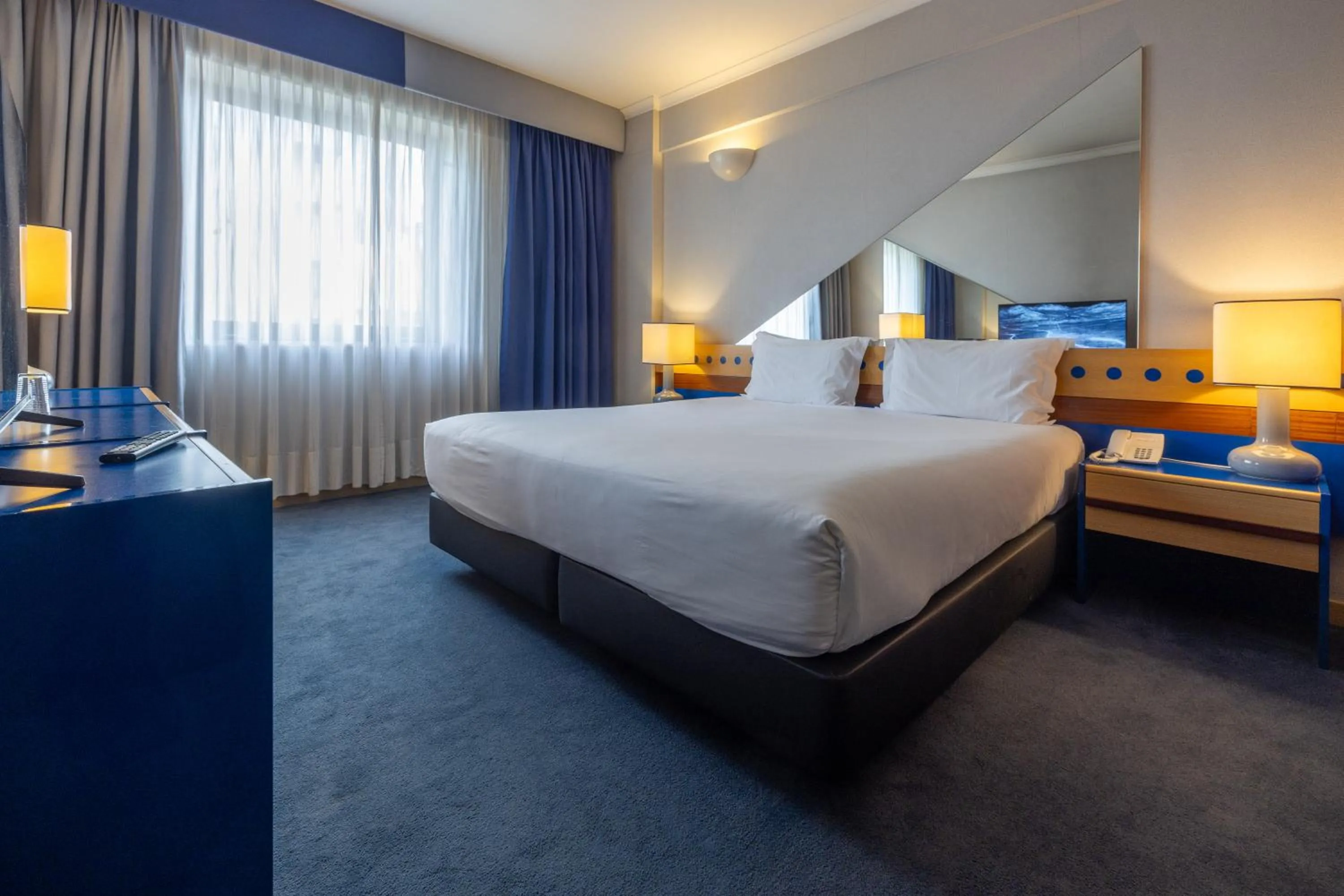 Bed in Hotel 3K Barcelona