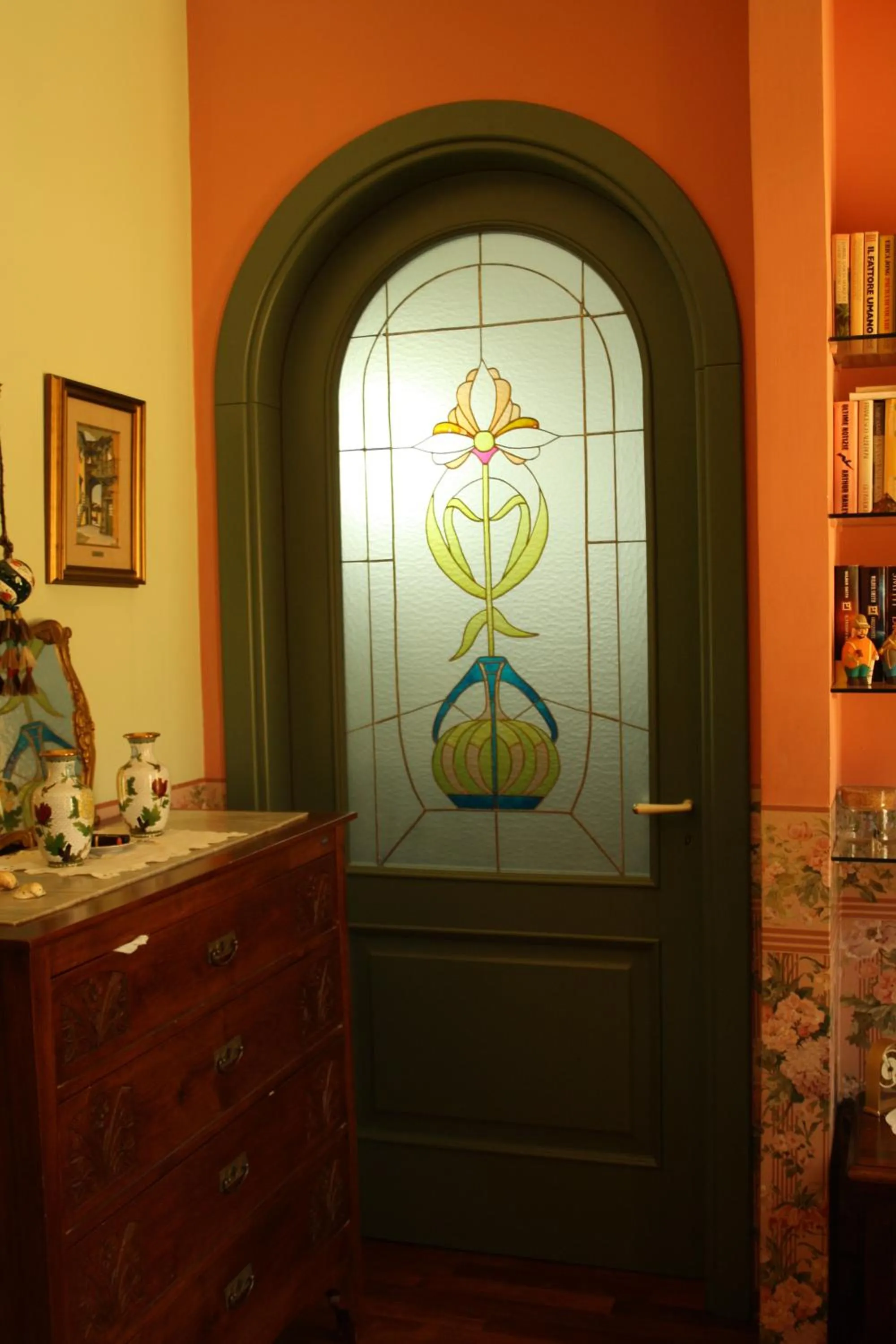 Decorative detail in Villa Clementine