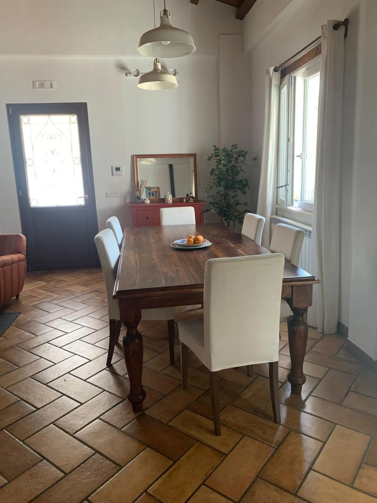 Living room in Villa Clementine