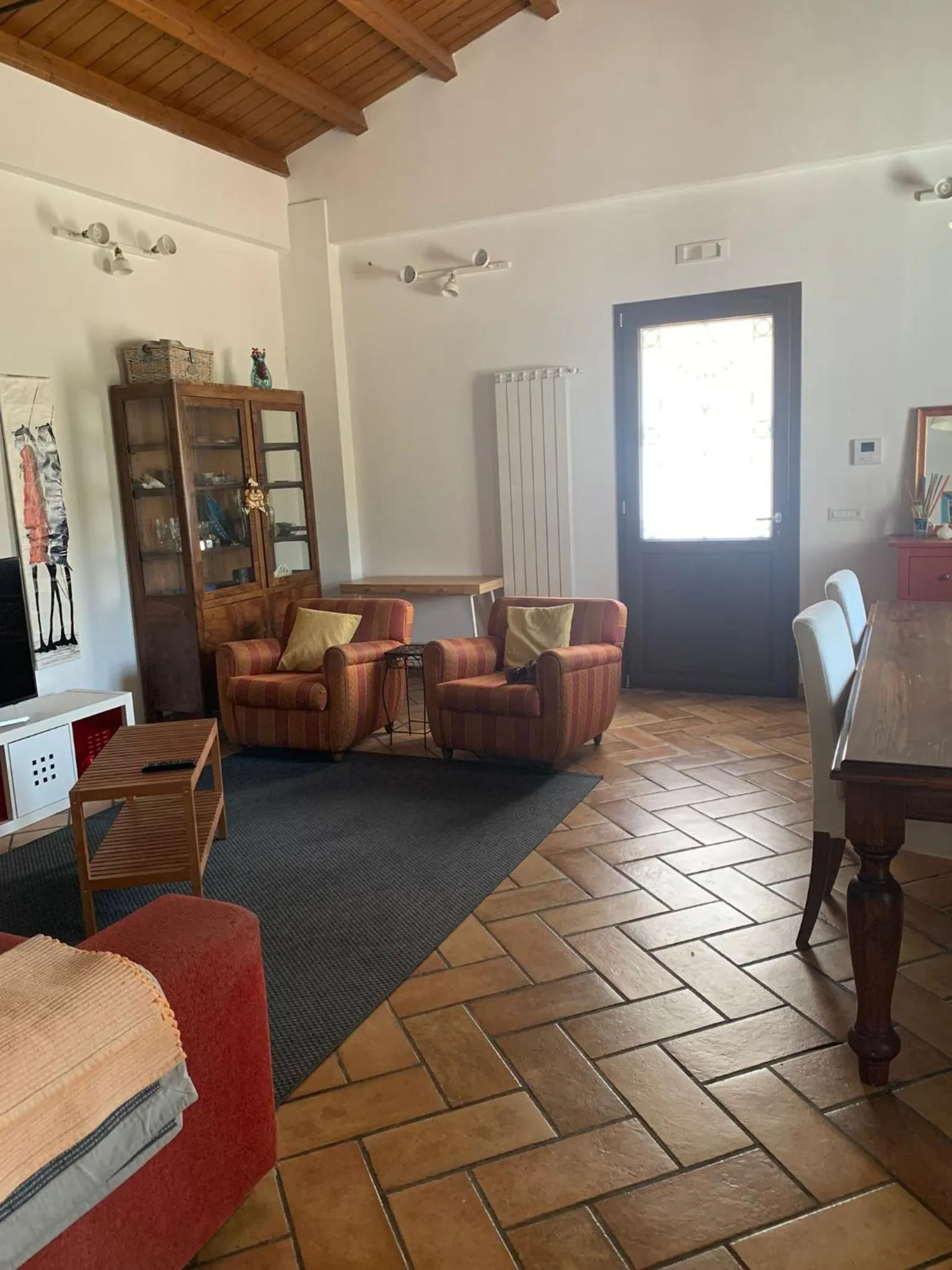 Living room in Villa Clementine