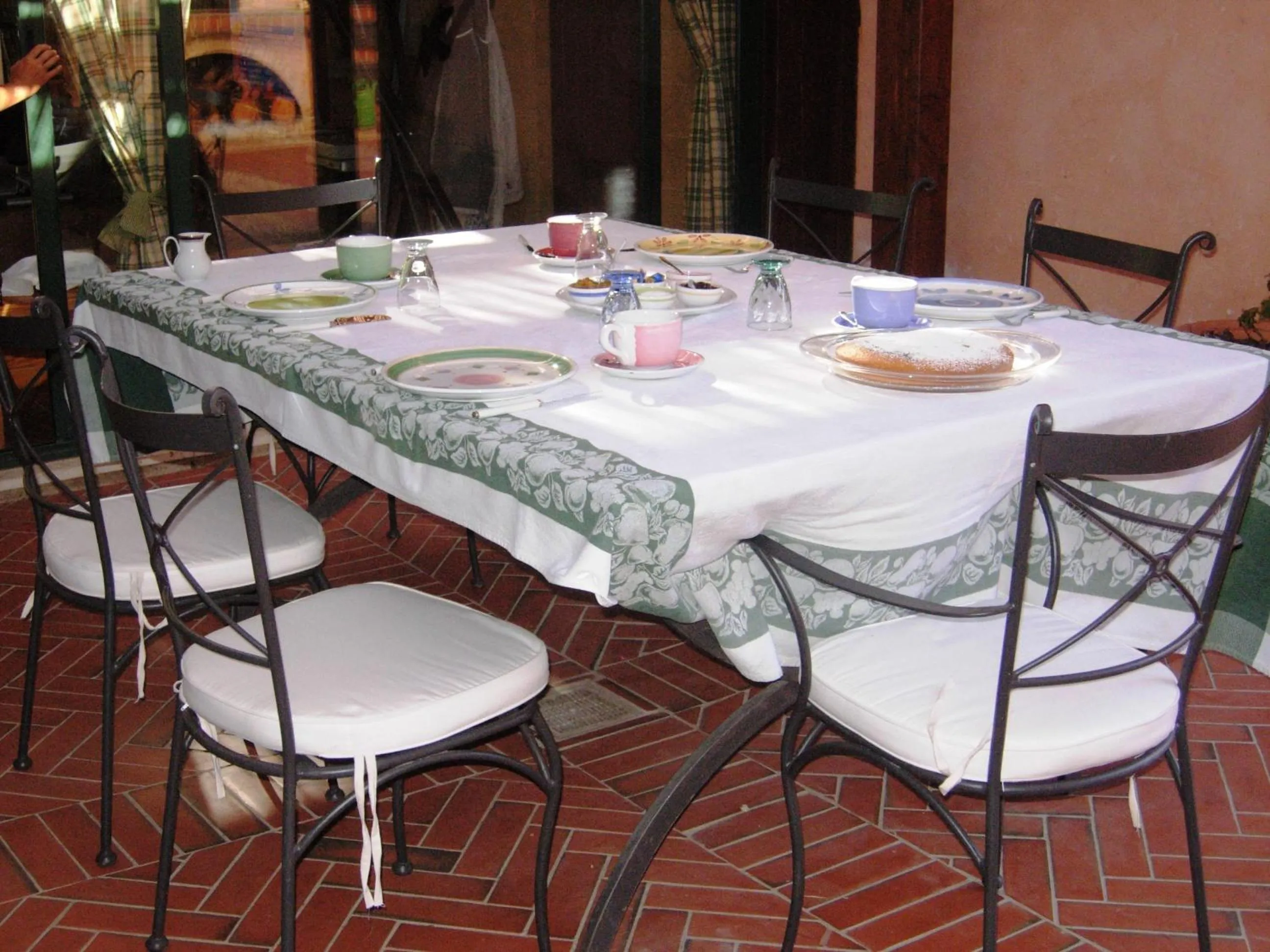 Patio in Villa Clementine