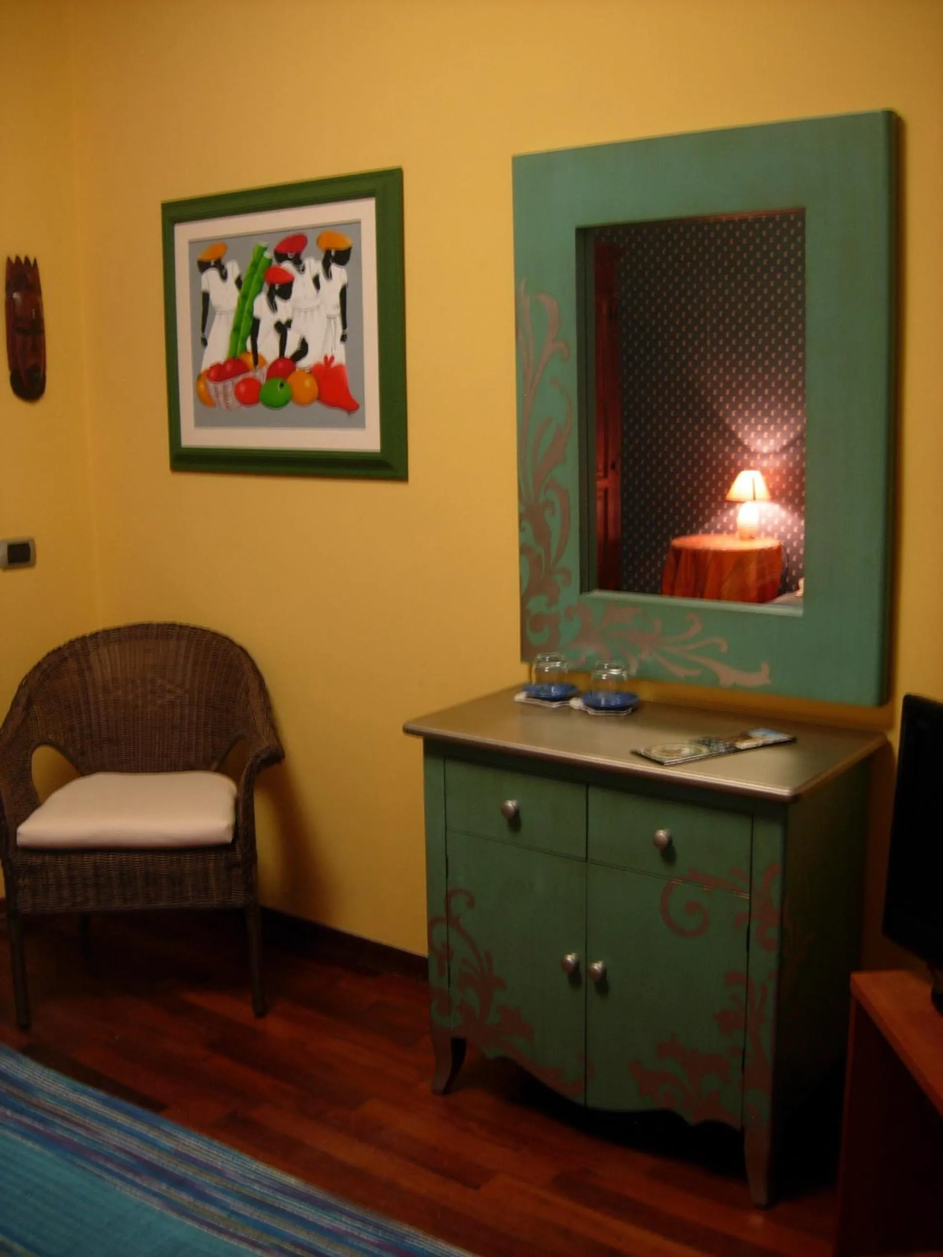 Decorative detail in Villa Clementine