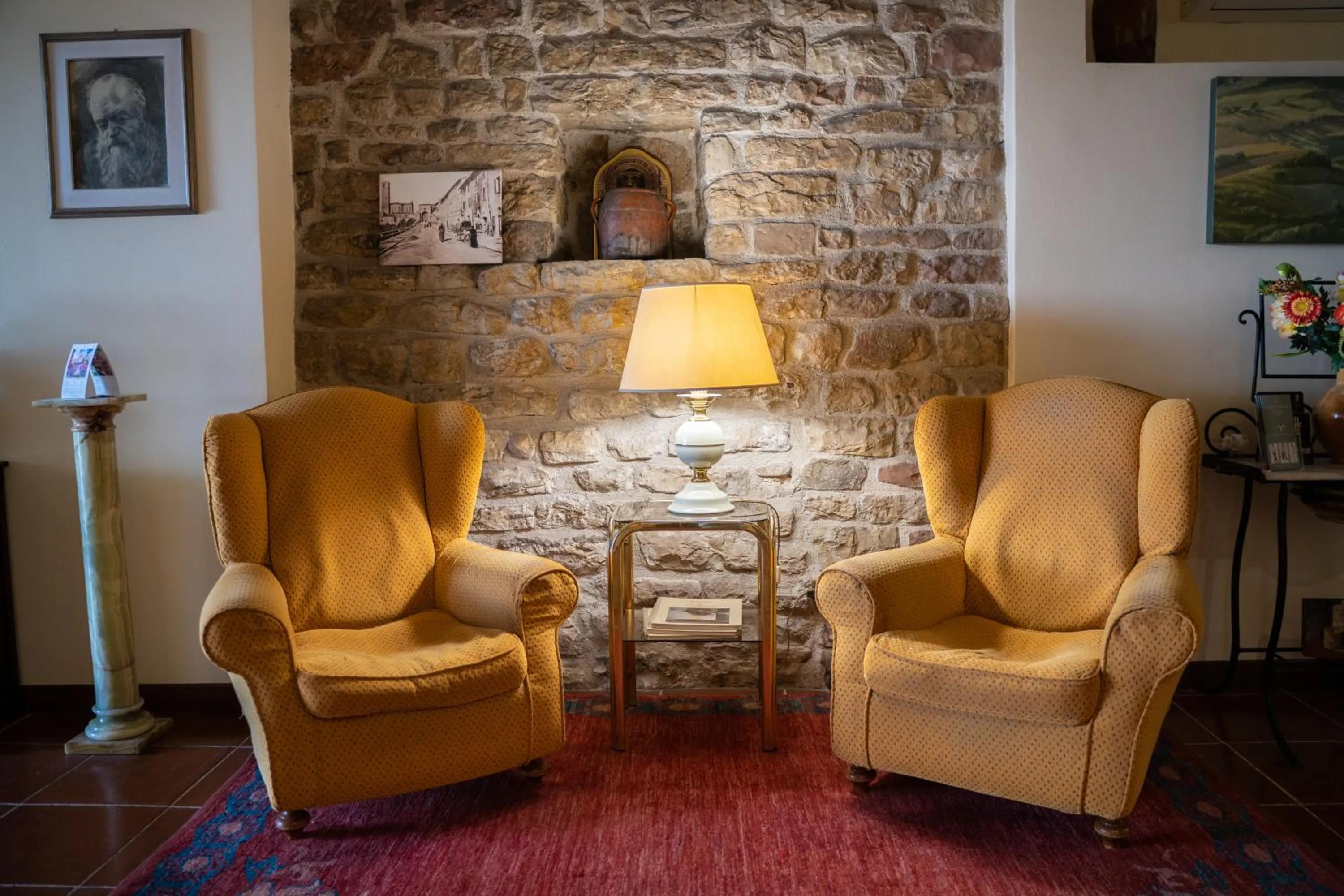 Lobby or reception in Hotel Belvedere