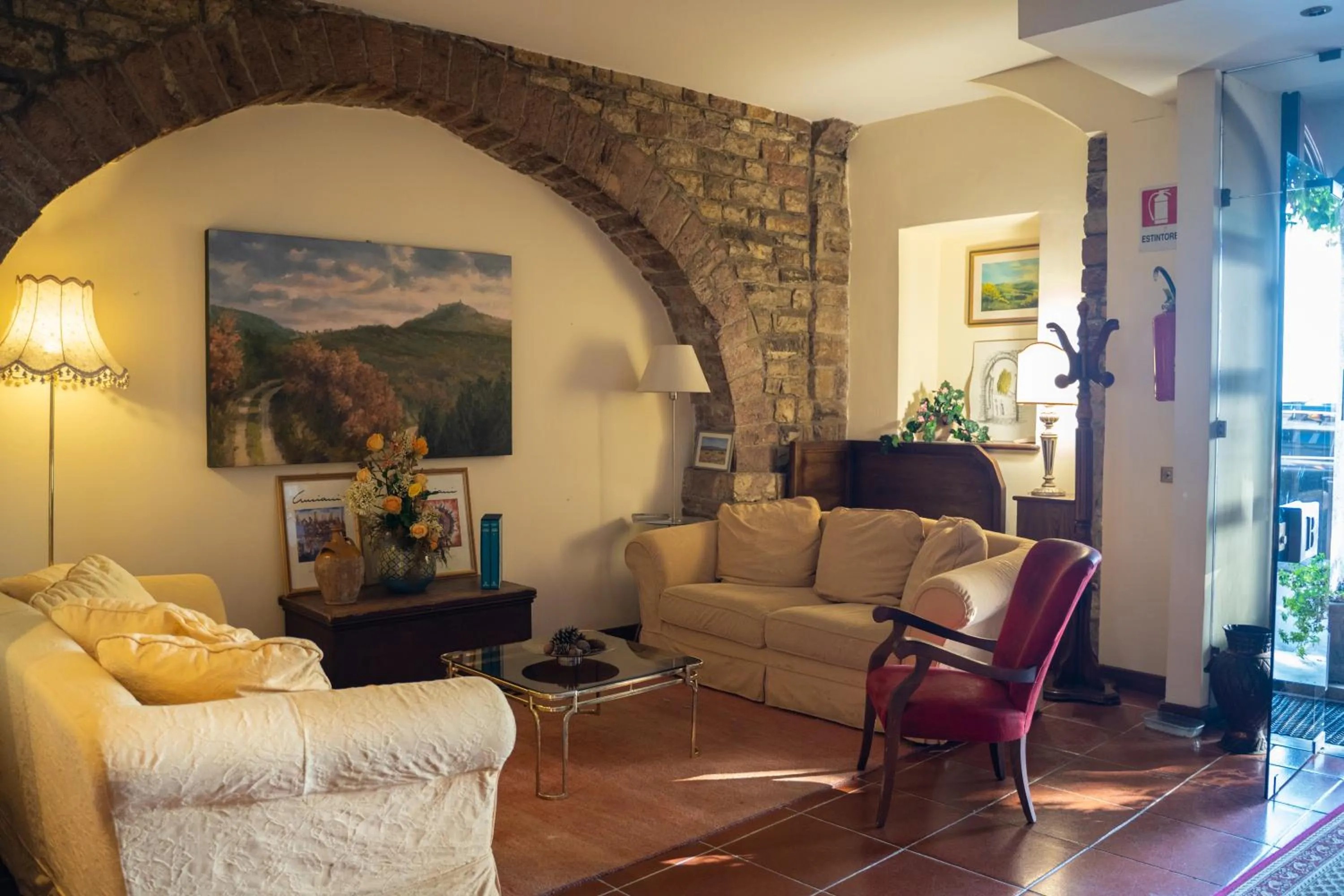 Lobby or reception in Hotel Belvedere