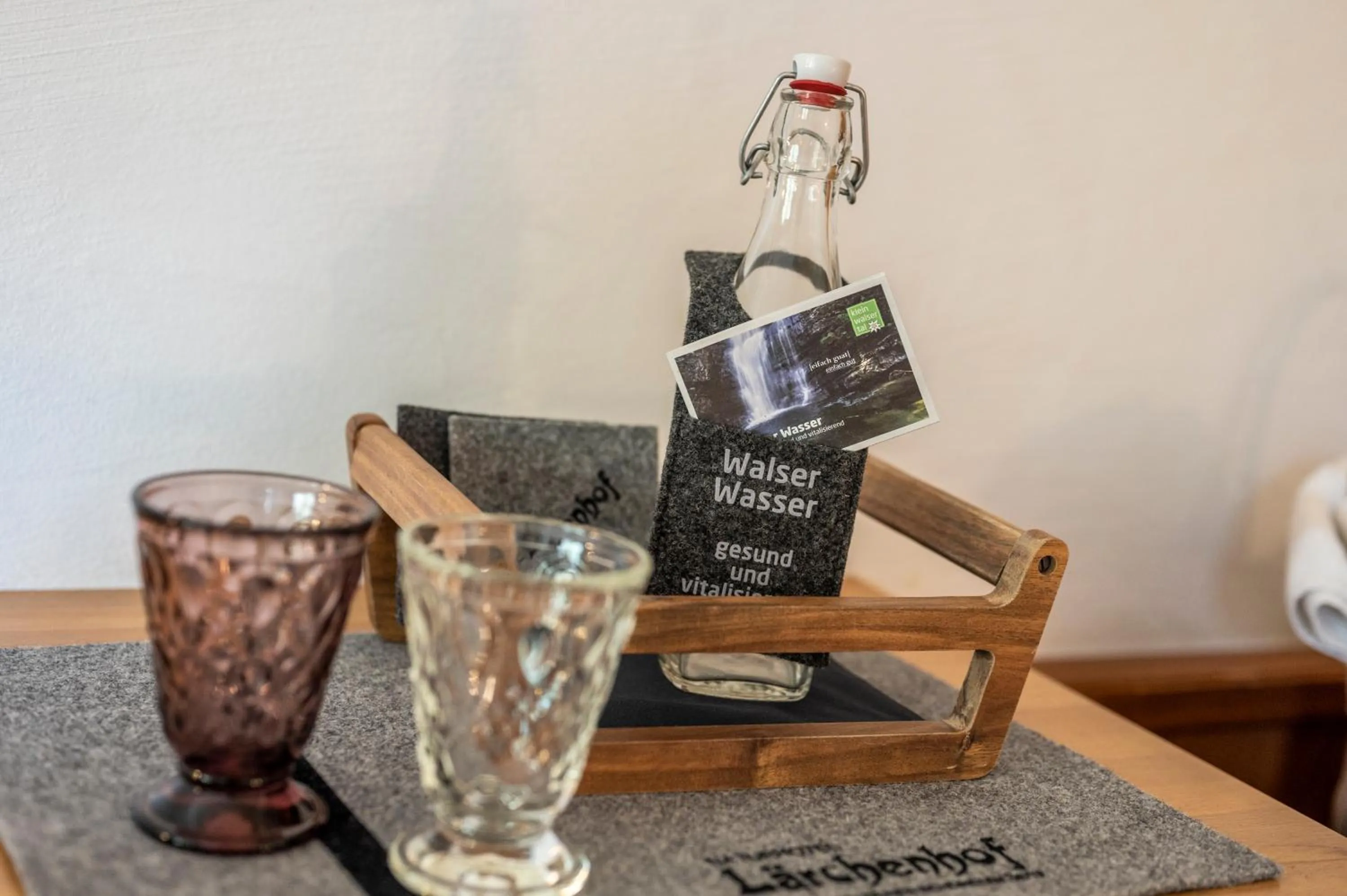 Drinks in Naturhotel Lärchenhof