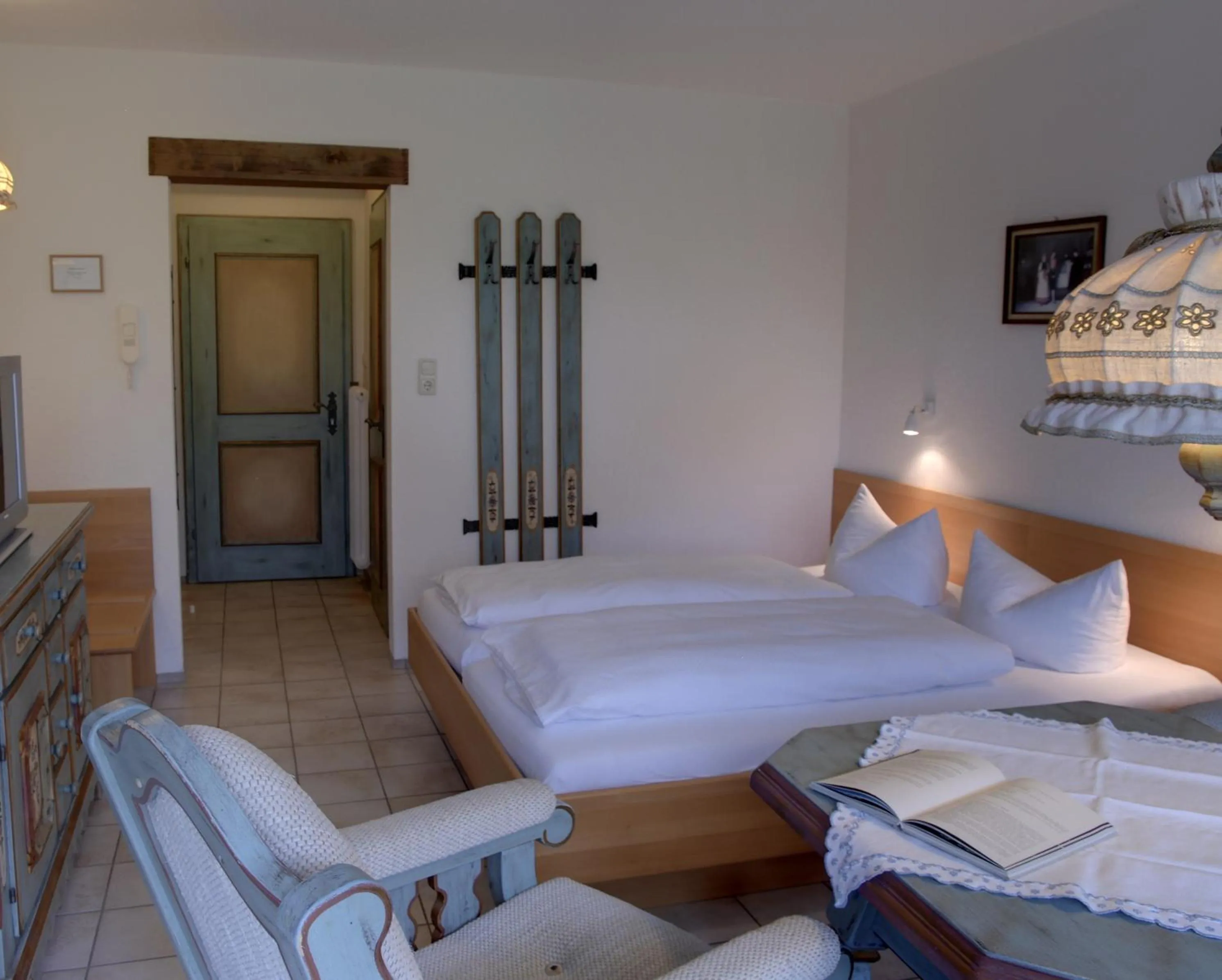 Bed in Naturhotel Lärchenhof