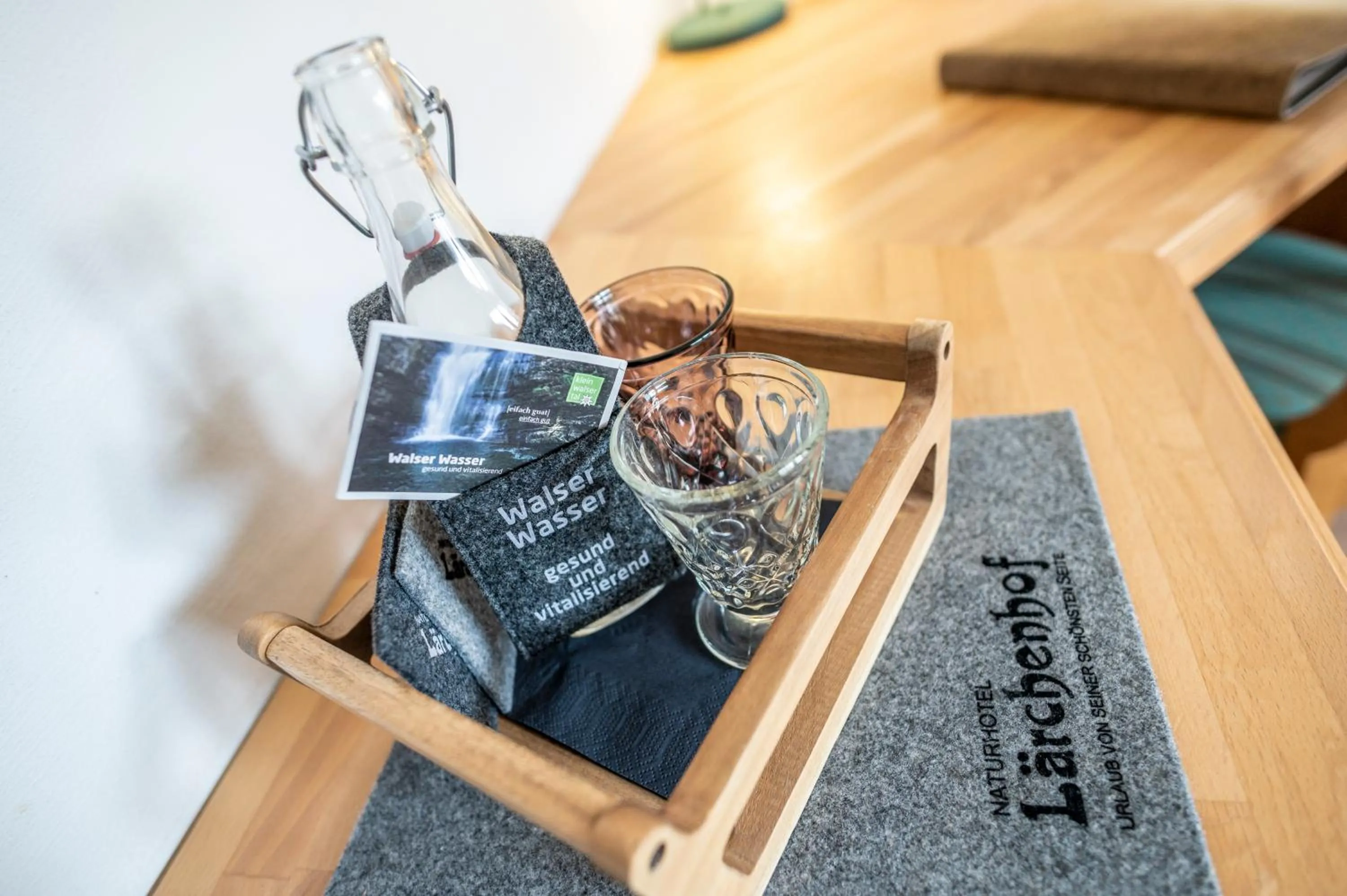 Drinks in Naturhotel Lärchenhof