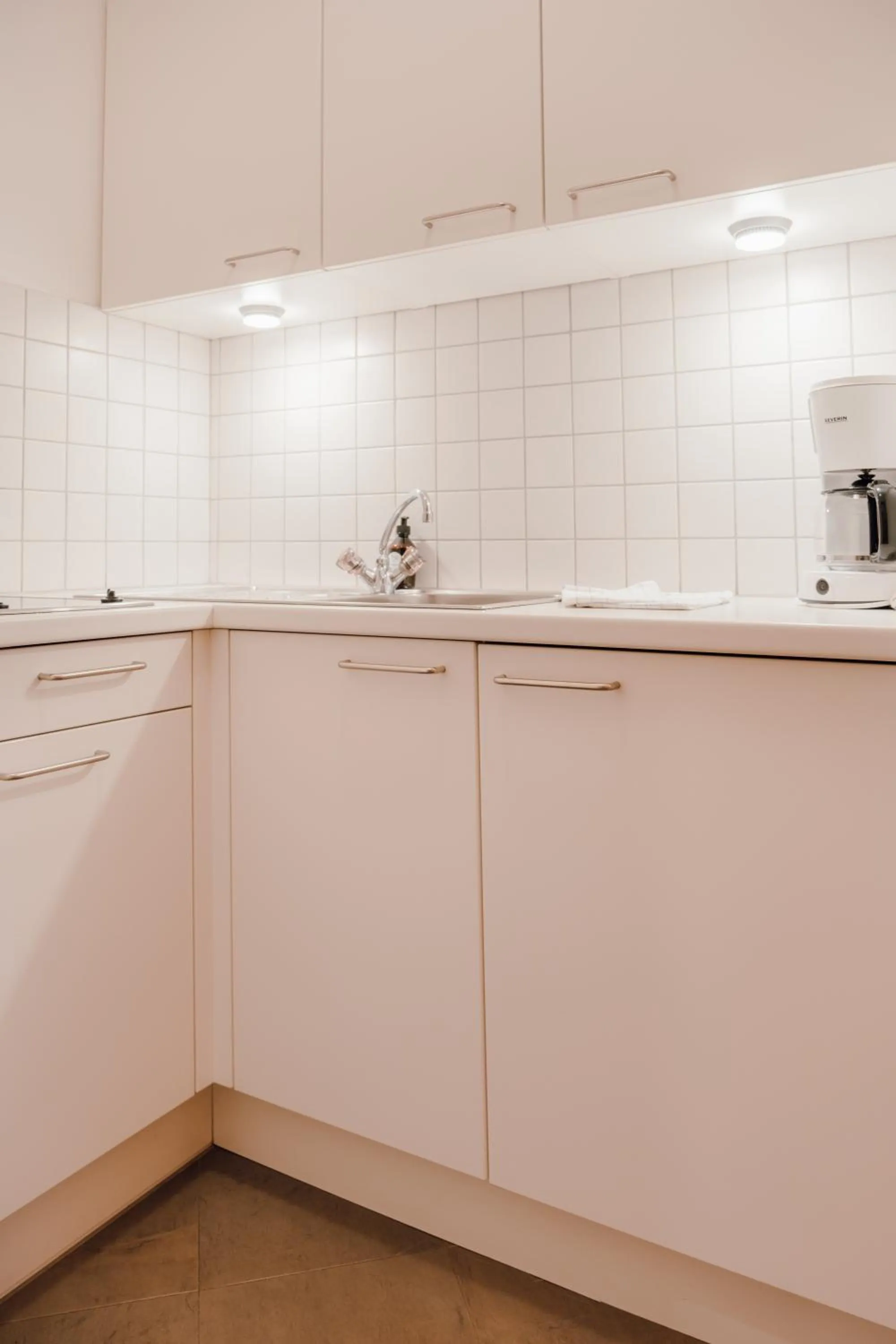 Kitchen or kitchenette in Residence Hotel Alpinum