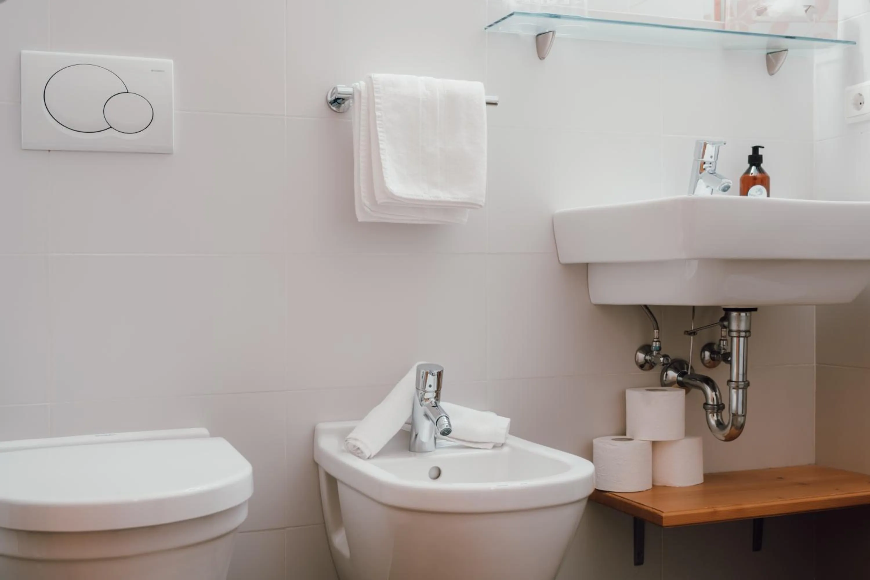 Toilet in Residence Hotel Alpinum