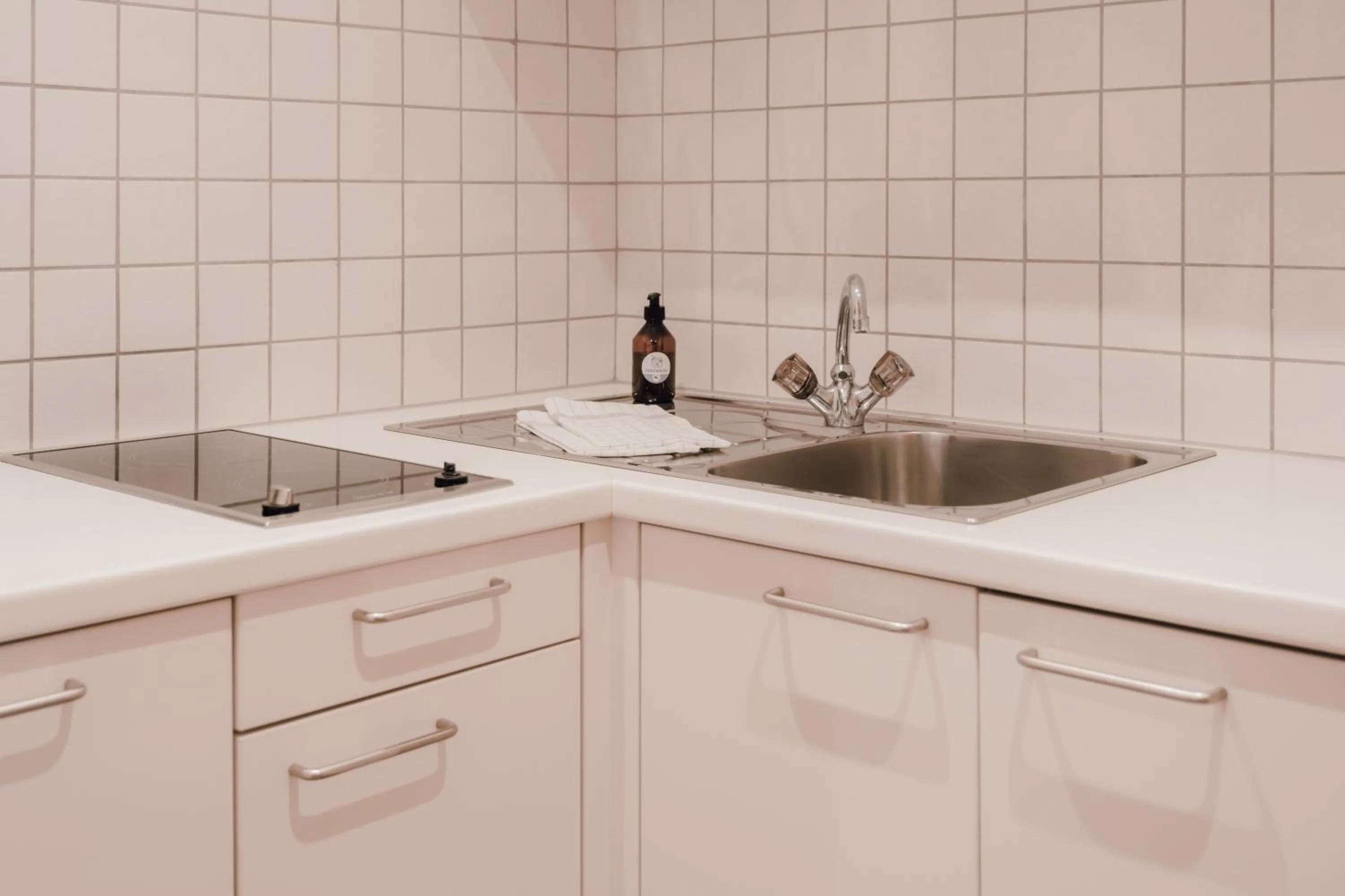 Kitchen or kitchenette in Residence Hotel Alpinum