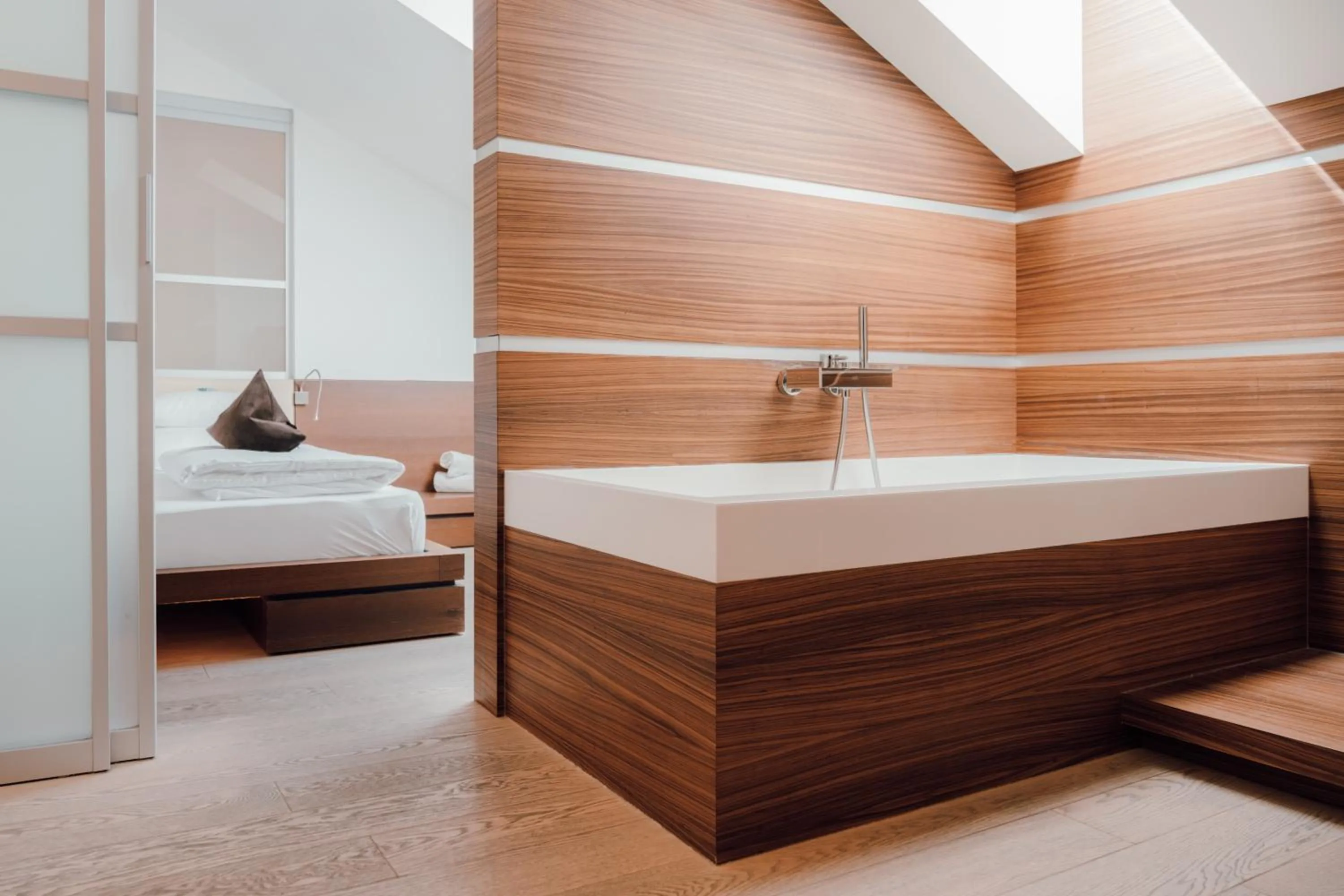 Bed in Residence Hotel Alpinum