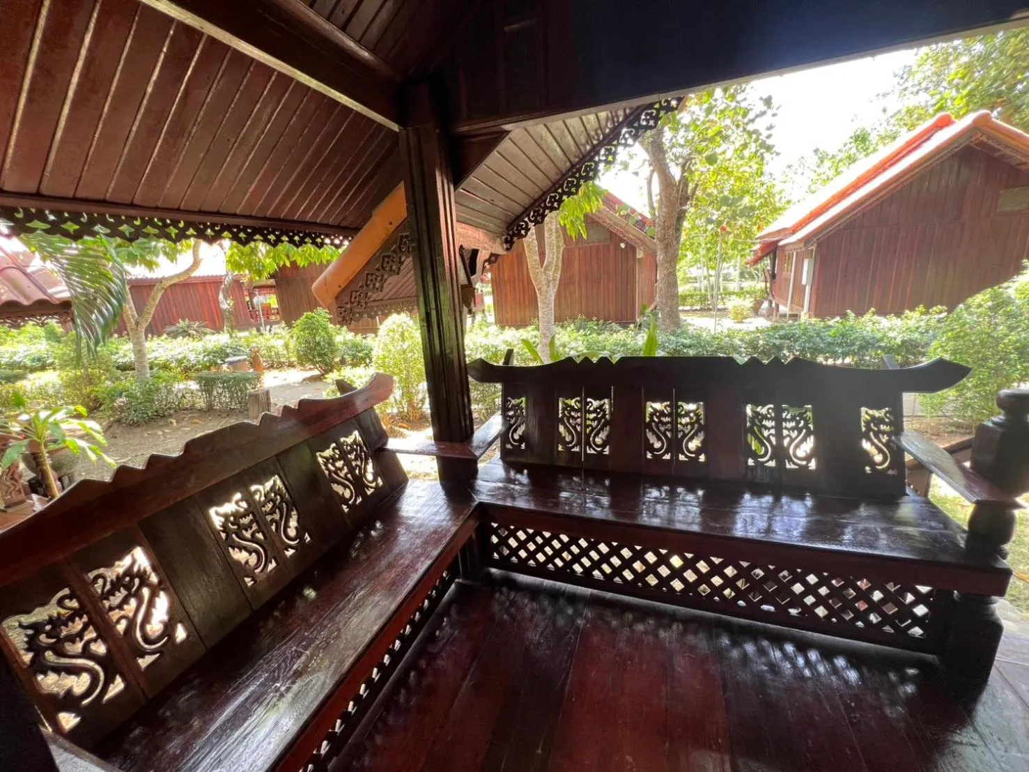 Patio in Diamond Beach Resort