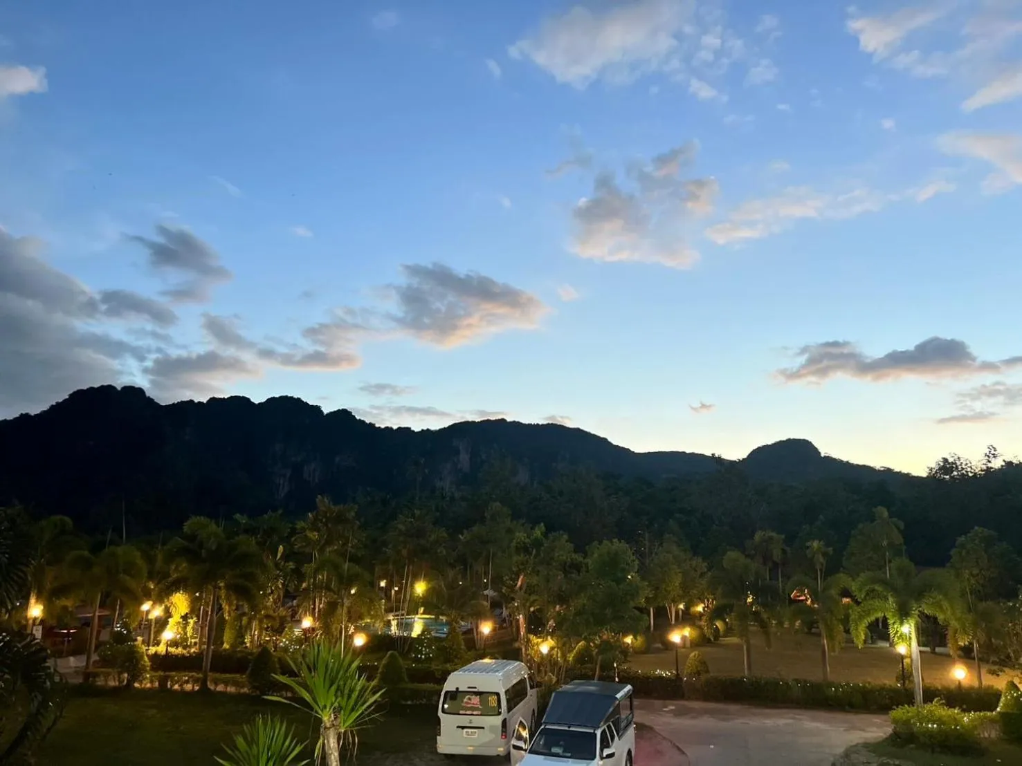 Natural landscape in Diamond Beach Resort