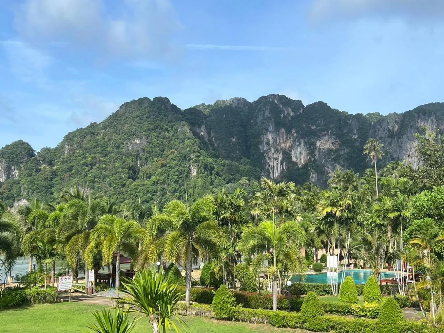 Natural landscape in Diamond Beach Resort