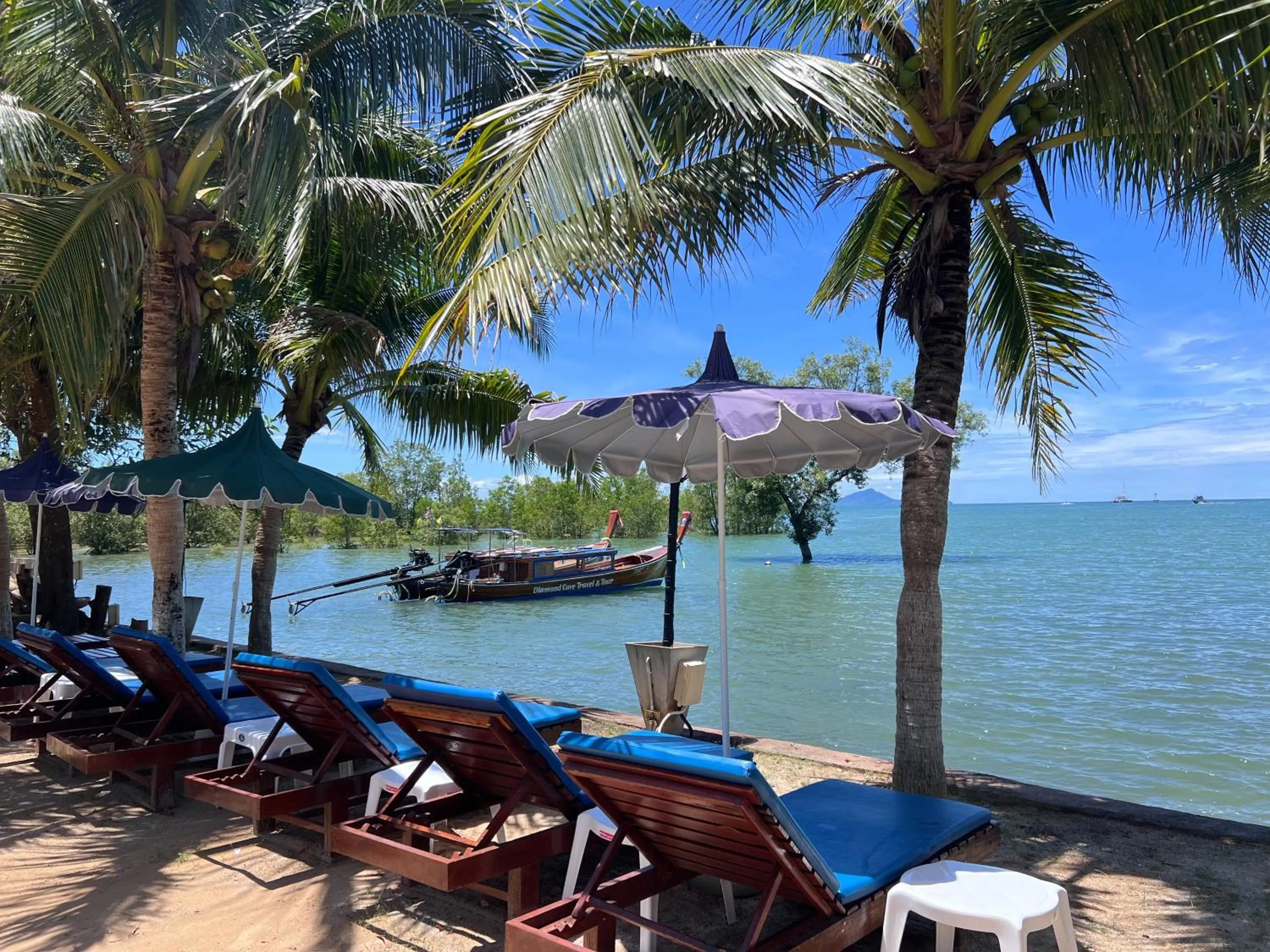 Natural landscape in Diamond Beach Resort